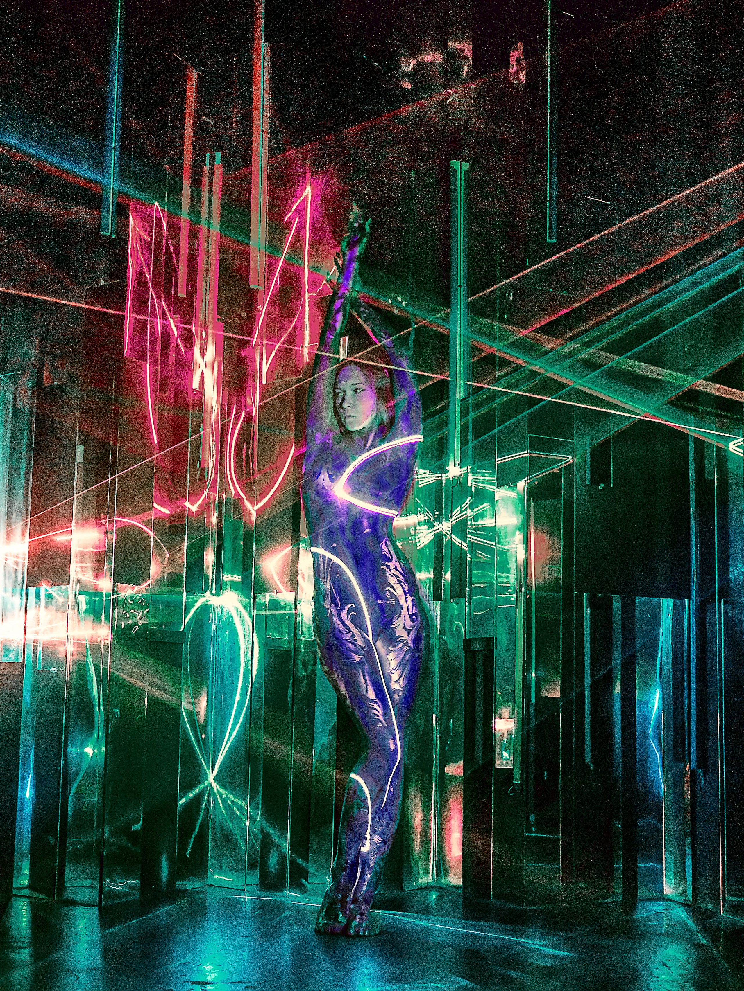 Бодиарт. Творческие сьемки