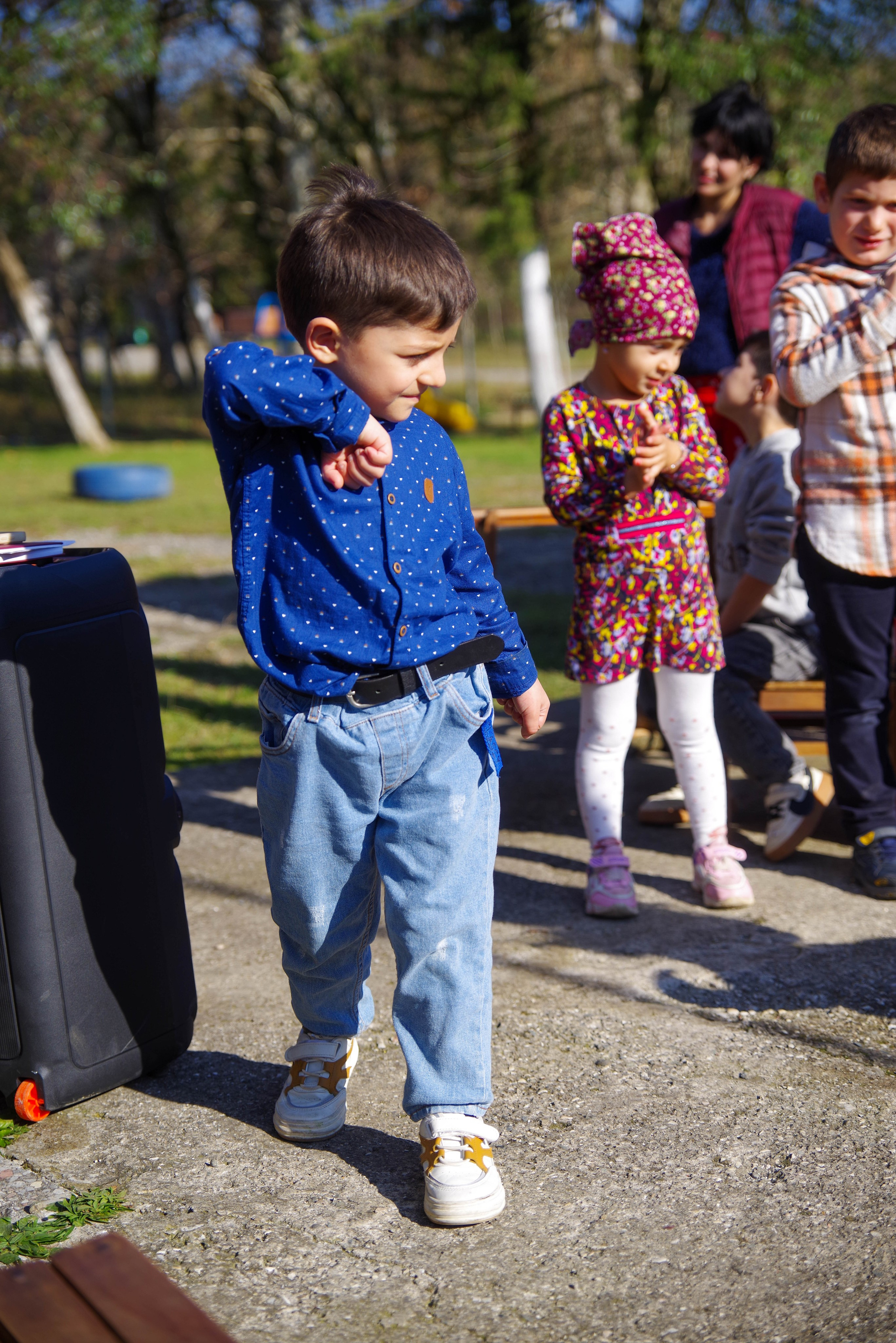 Детский сад в Менджи. Портретный фотограф Денис Милютин