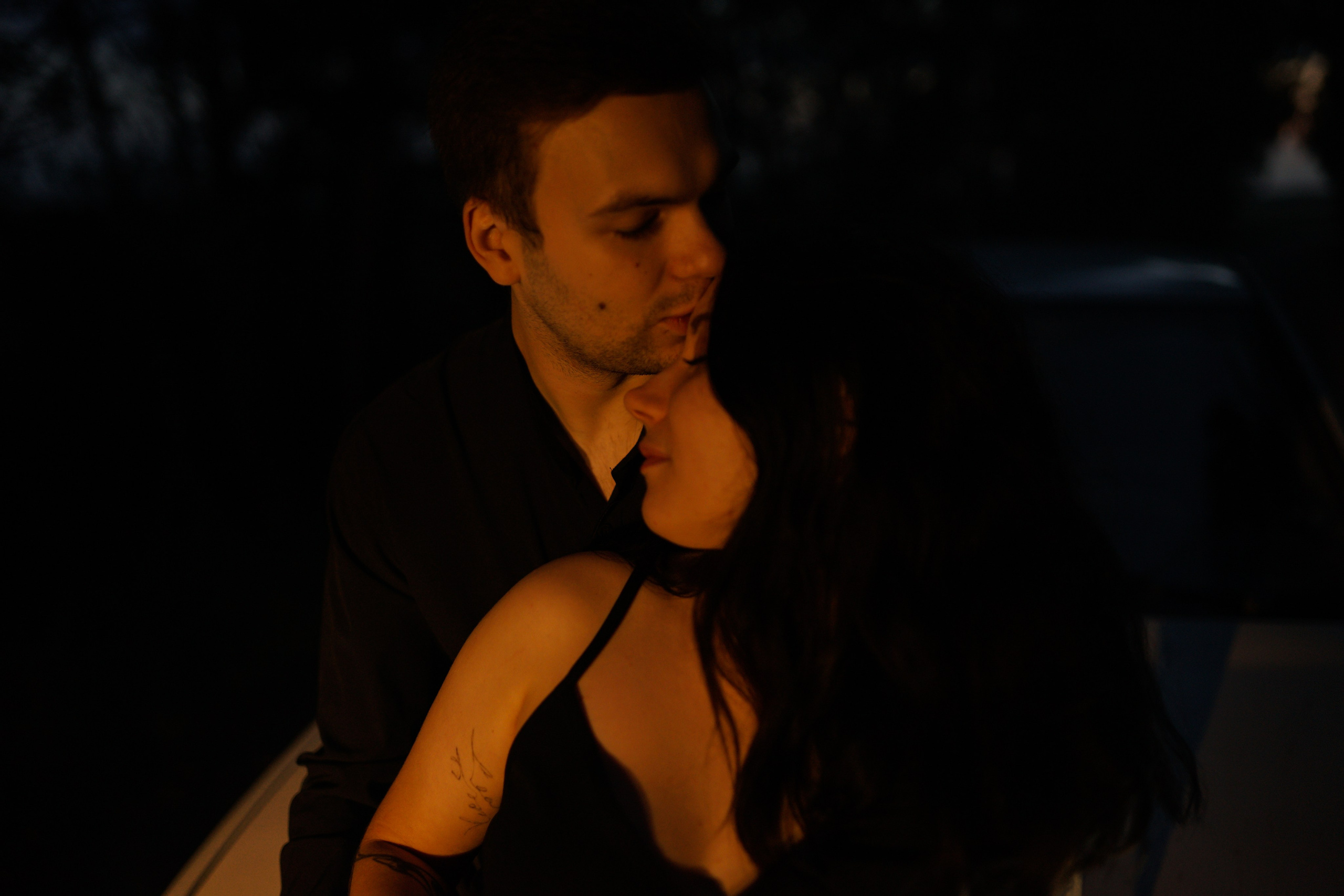 Поздний закат