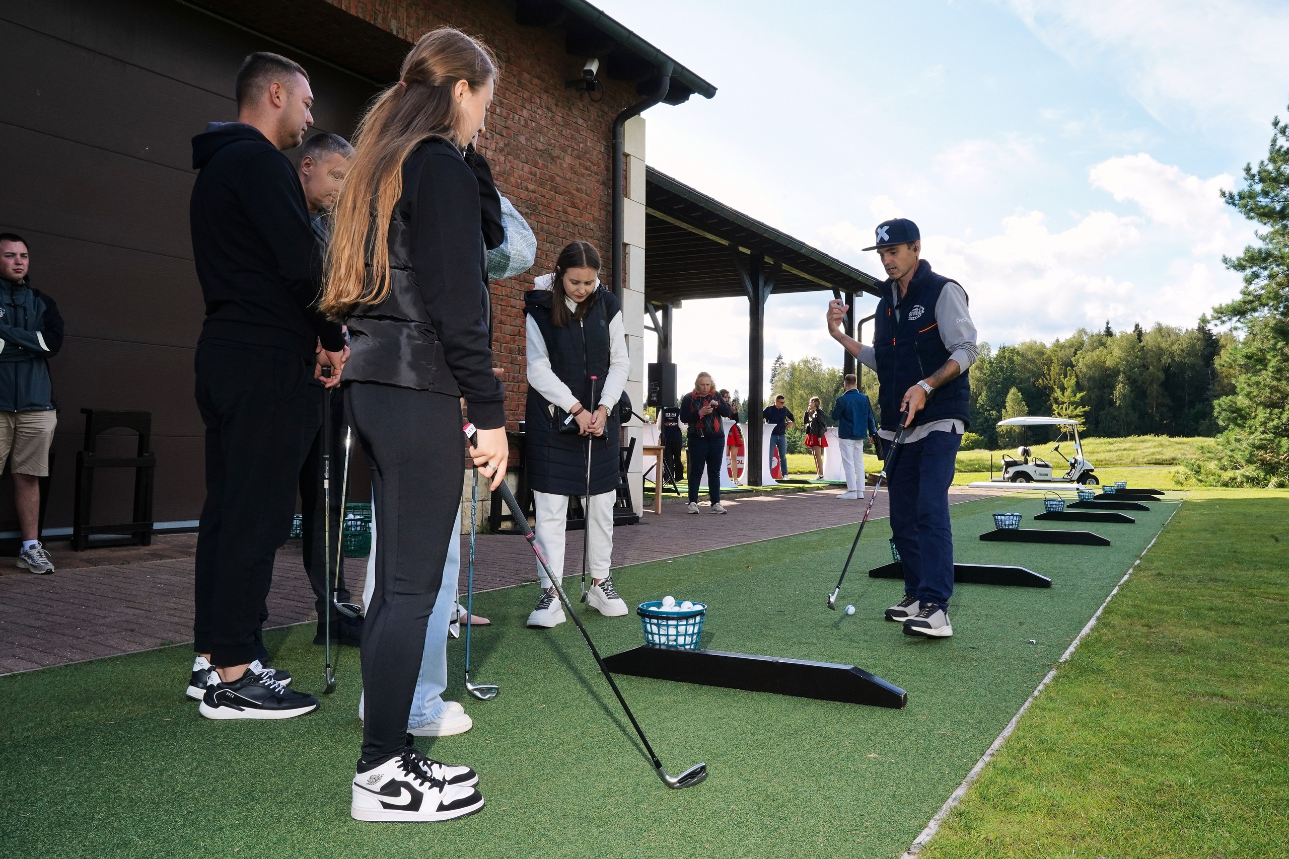 Гольф Пестово X OLIMBET. Фотограф