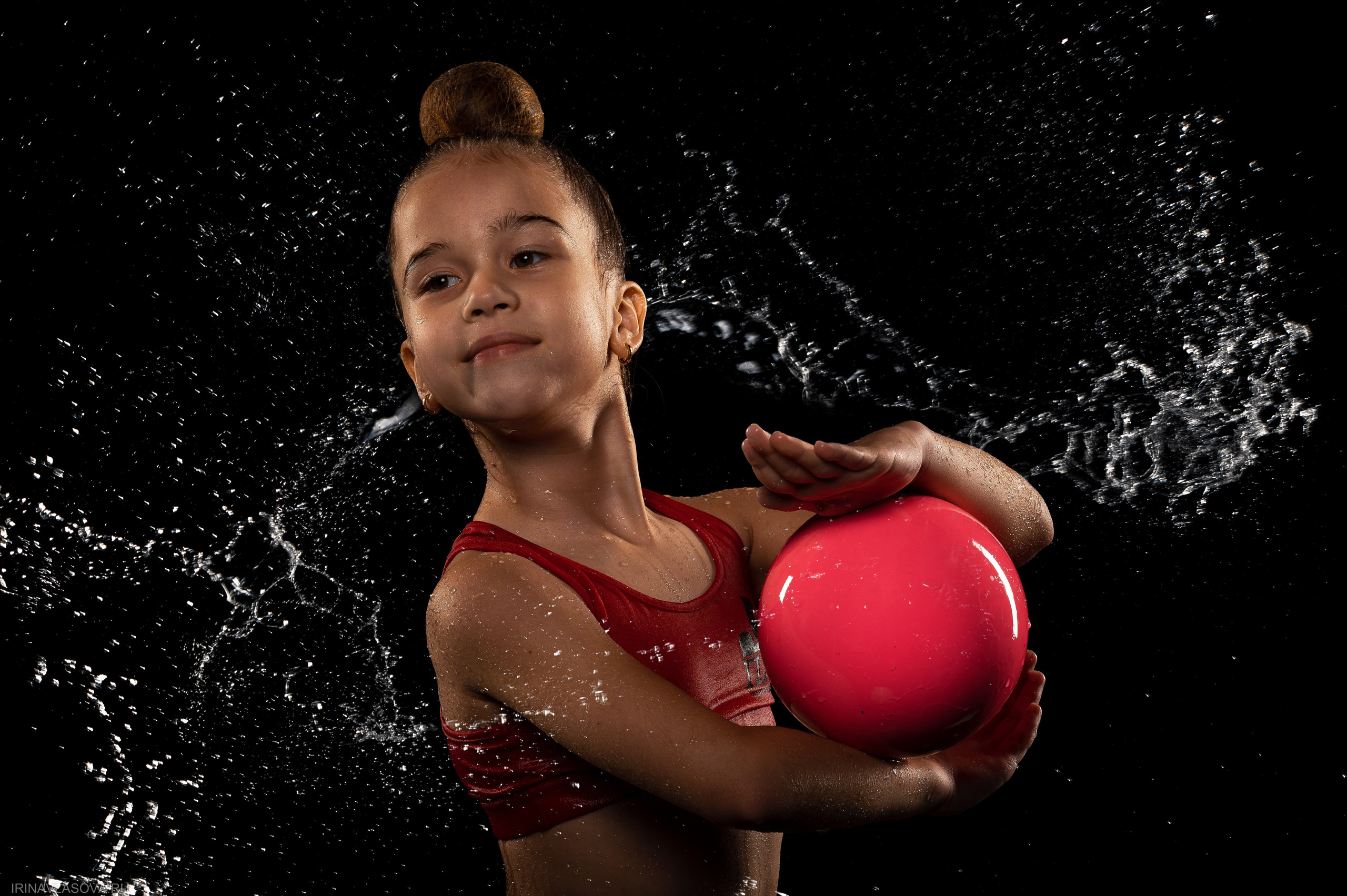 Девичий портрет маленькие артисты (дети 4-8 лет). Спортивный и портретный фотограф