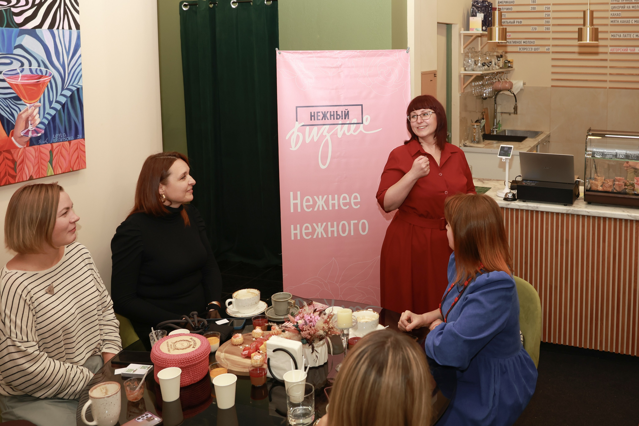 Нетворкинг в кофейне «Шестое чувство». Фотограф Воронеж, Новая Усмань Мария Бублик