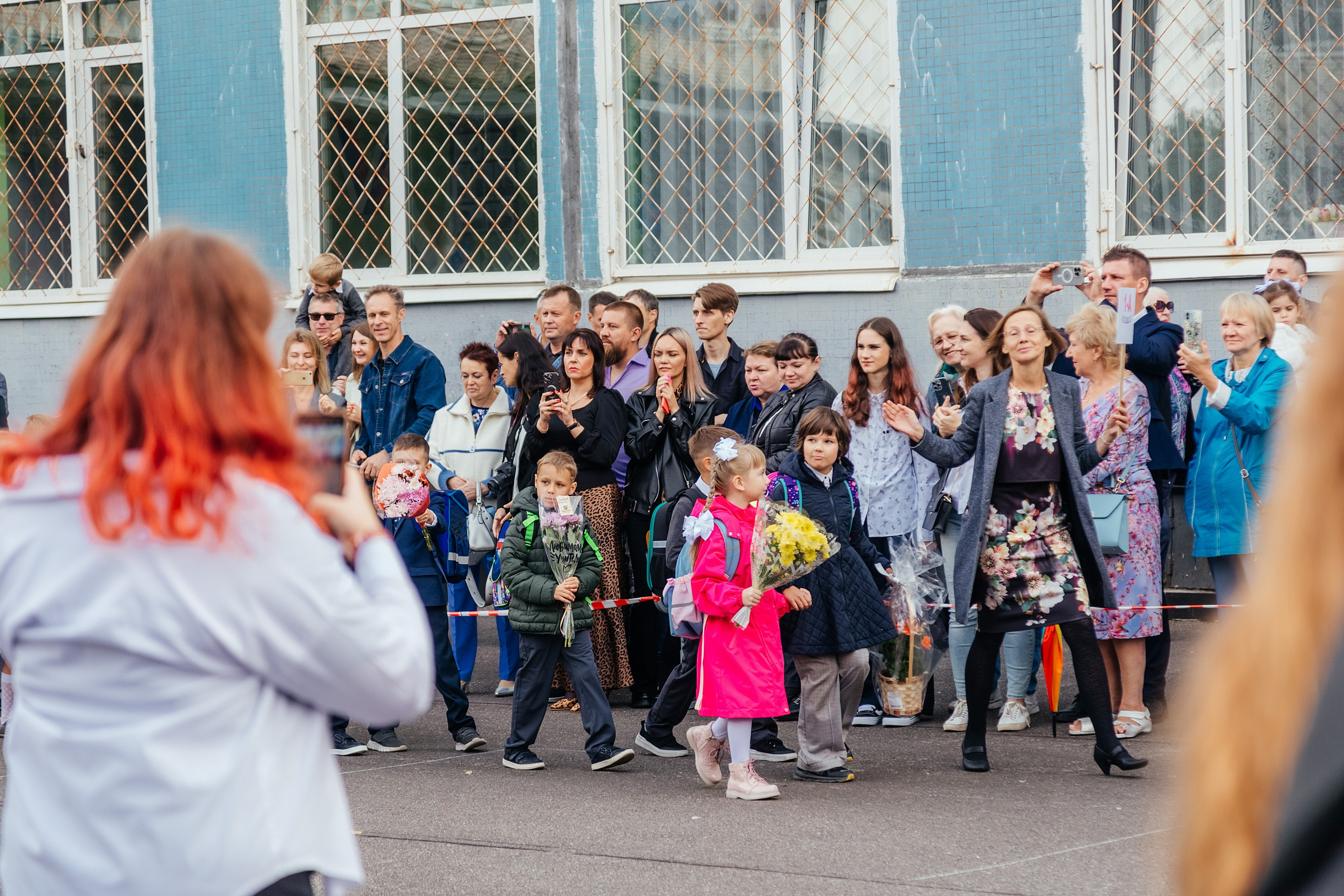 1 сентября, 1 класс. Семейный фотограф Любовь Саркеева