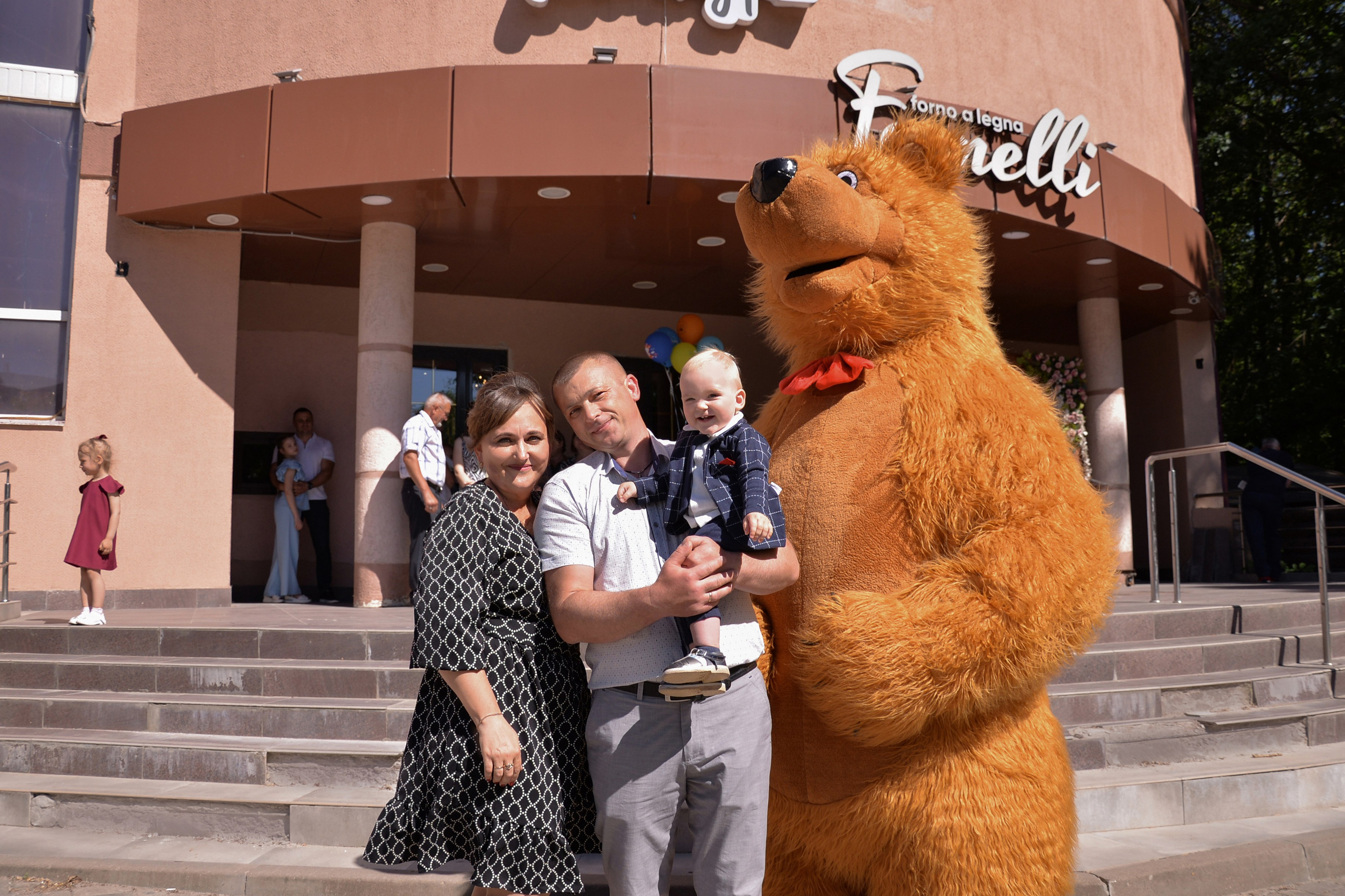 ДР Миша 1 годик, ресторан Форнели. Семейный и свадебный фотограф Галина Абакумова, фотосессии в Белгороде