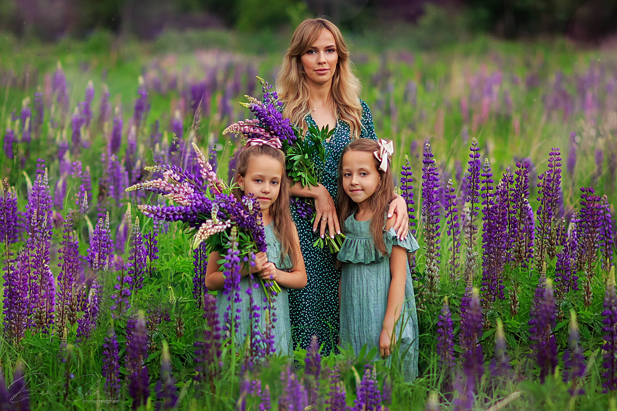 Настя с дочками. Интерьеры, Контент, Портреты | Фотограф в Москве Дани Терно