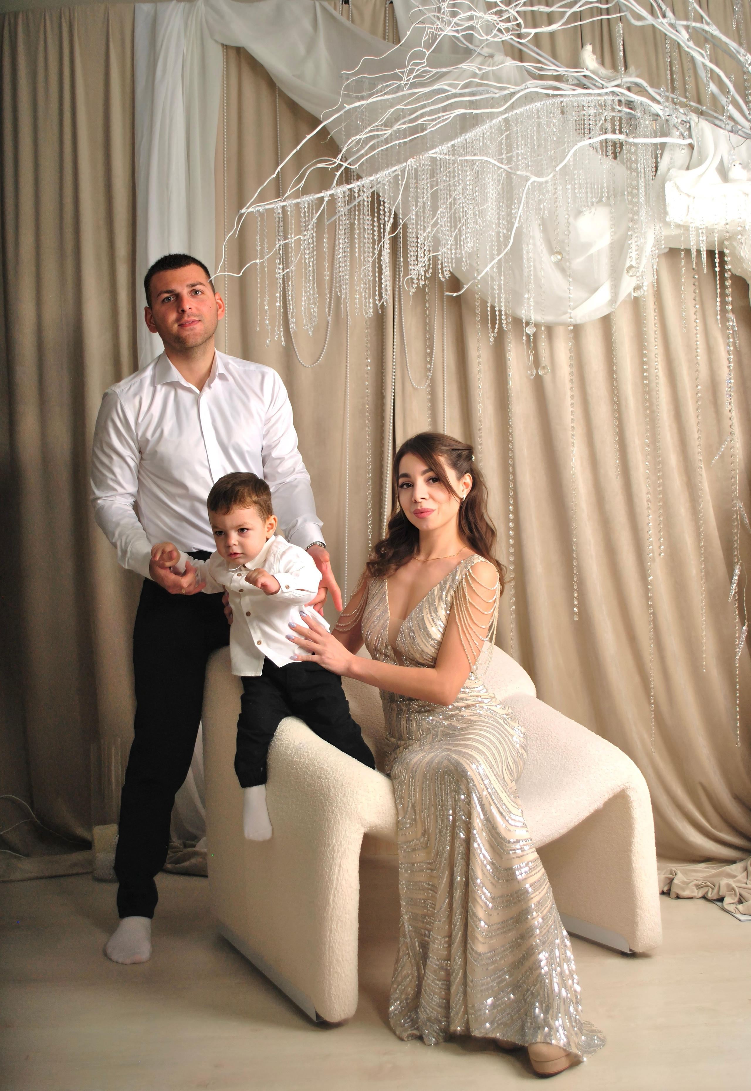 Елена и семья. Фотограф Мария Мусаелян