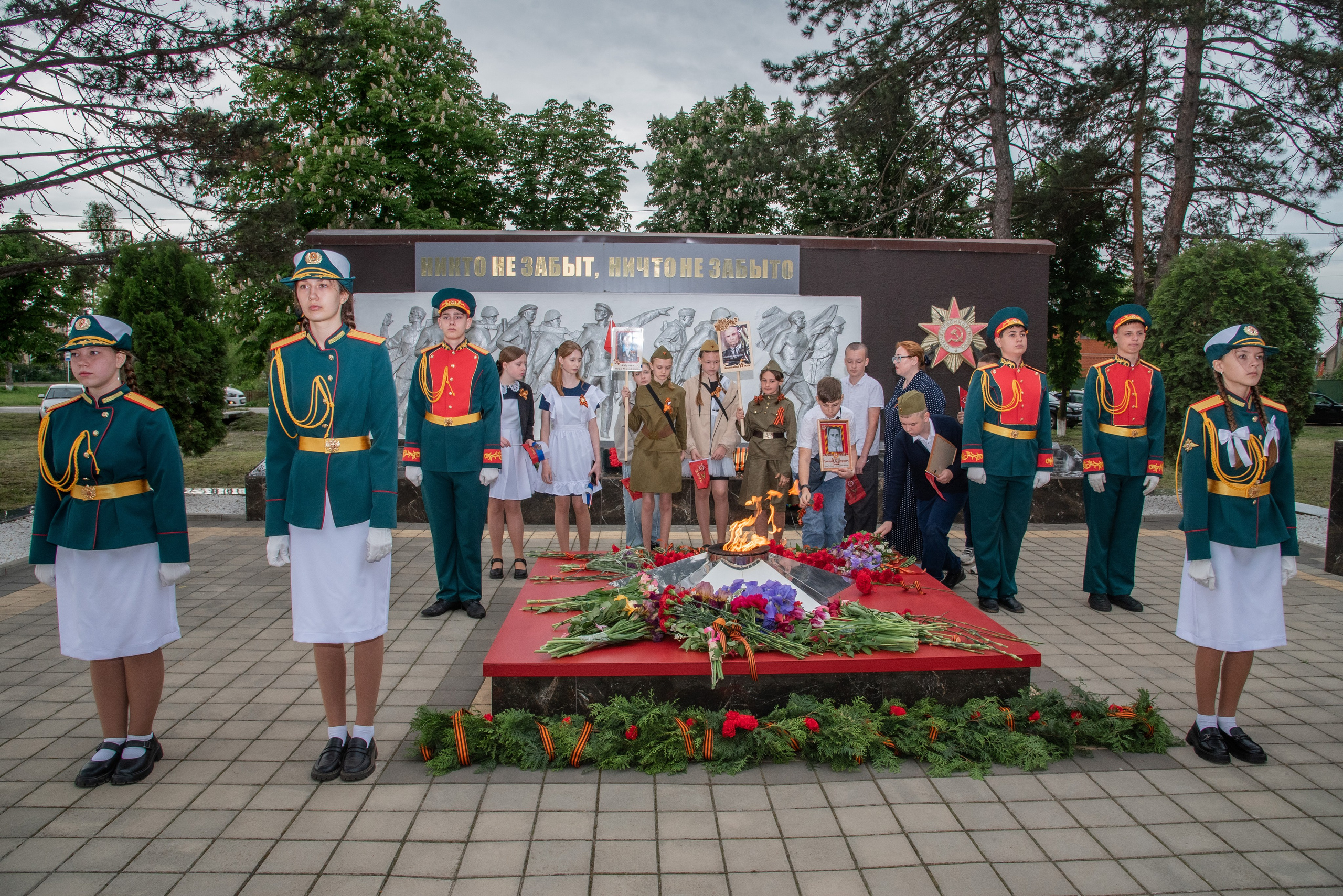 Репортаж для СМИ_9мая_п.Агроном (цветокор). Детский и семейный фотограф Краснодар / Сочи Сергеева Олеся