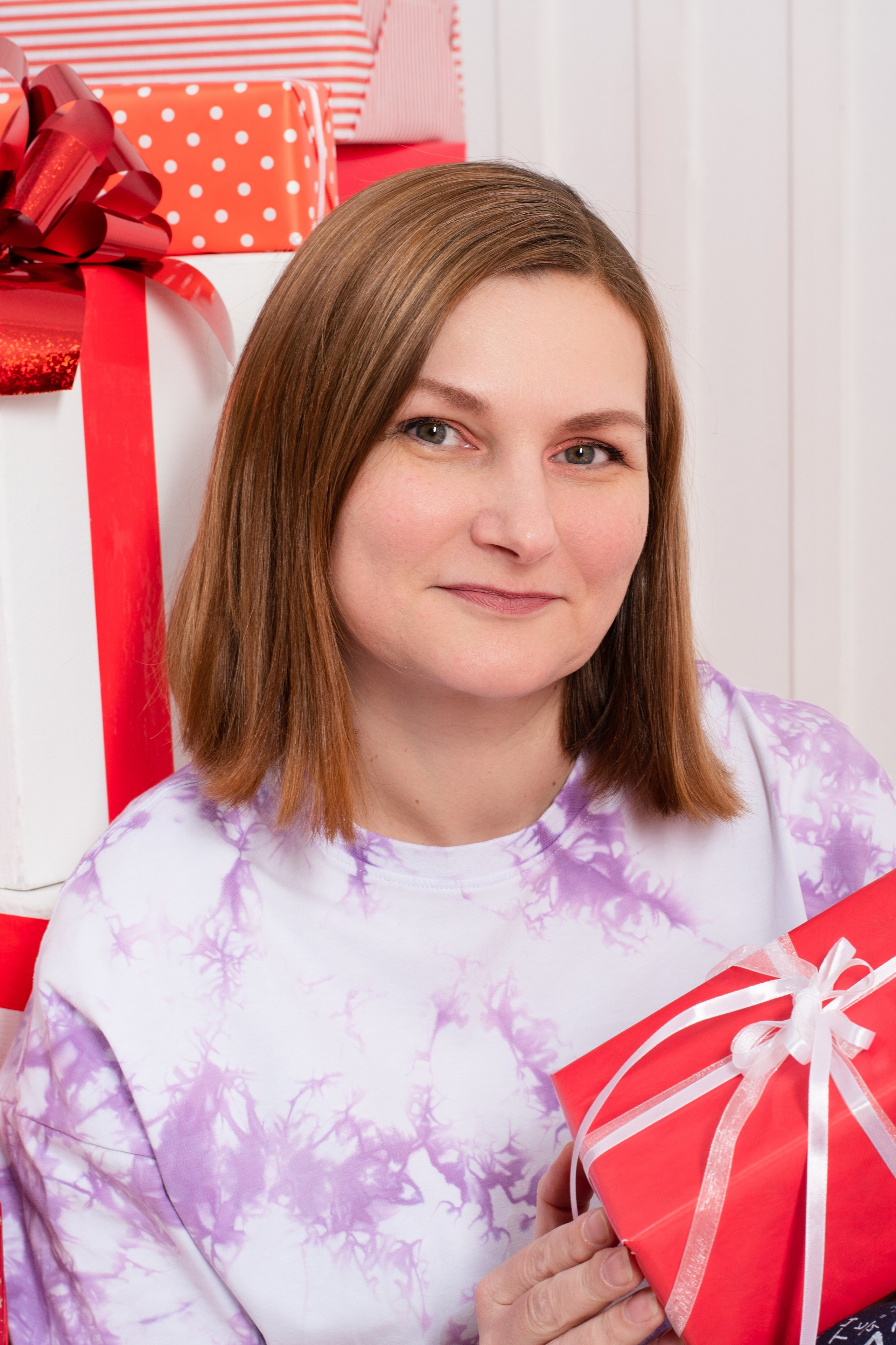 Светлана с семьей. Студийная съемка. Екатерина Бикбаева фотограф, видеограф, медиа-продюсер