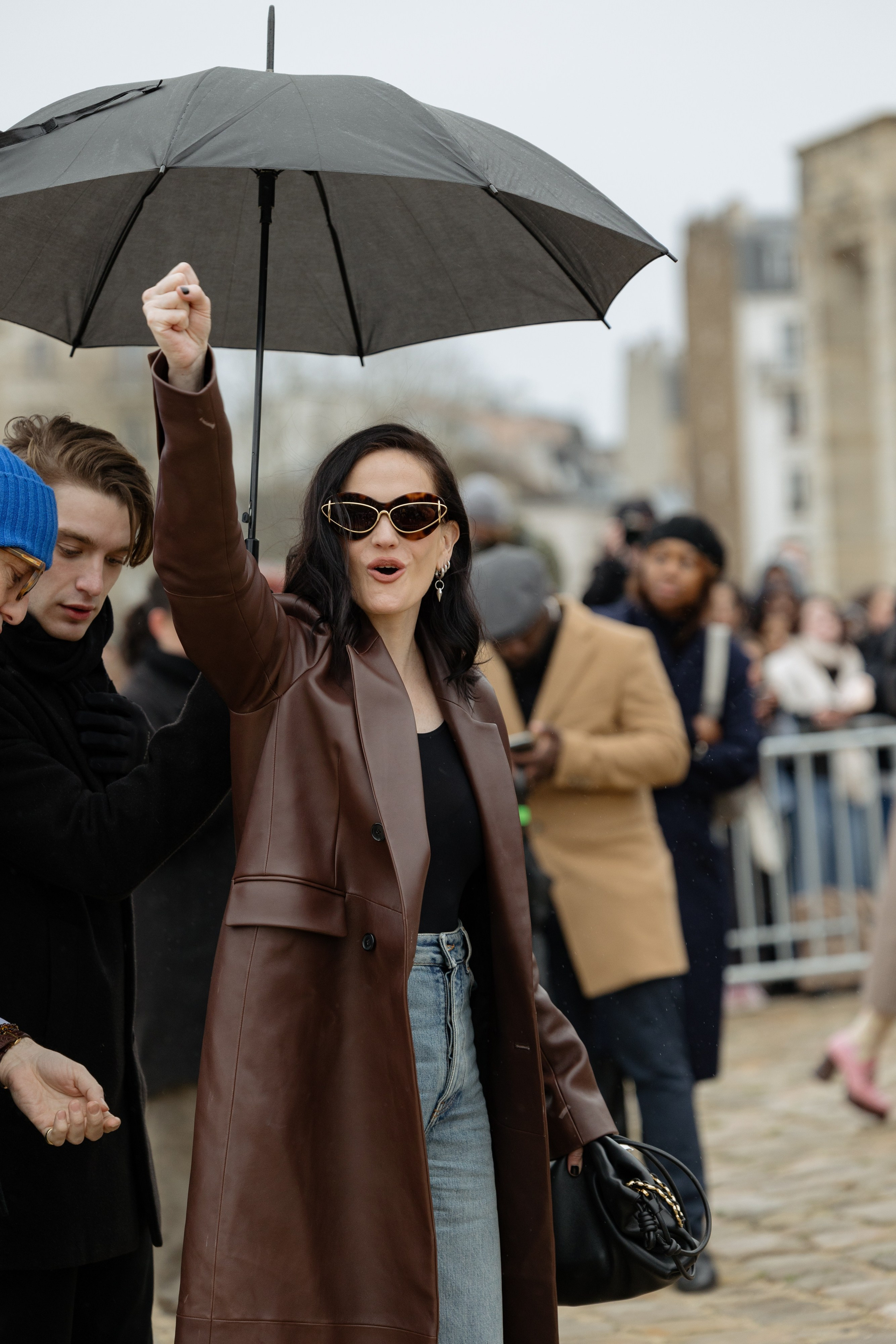 LOEWE PFW WOMENSWEAR FALL-WINTER 24/25. Photographer in Milan Ivan Goncharov