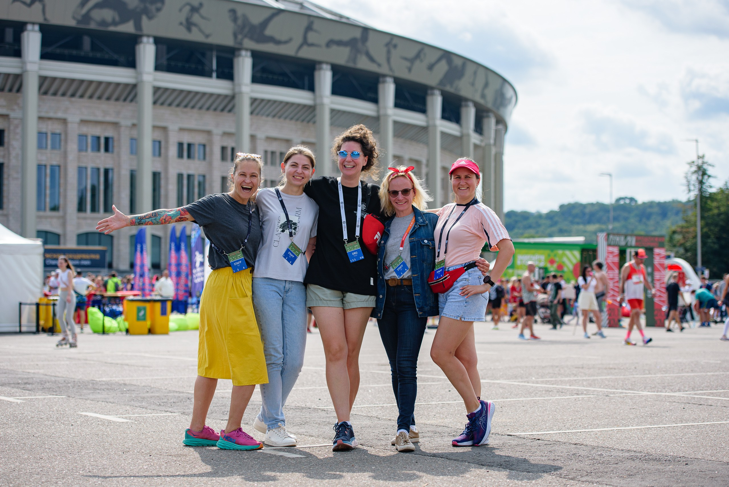 Полумарафон Лужники. Репортажный фотограф Сергей Квартальнов