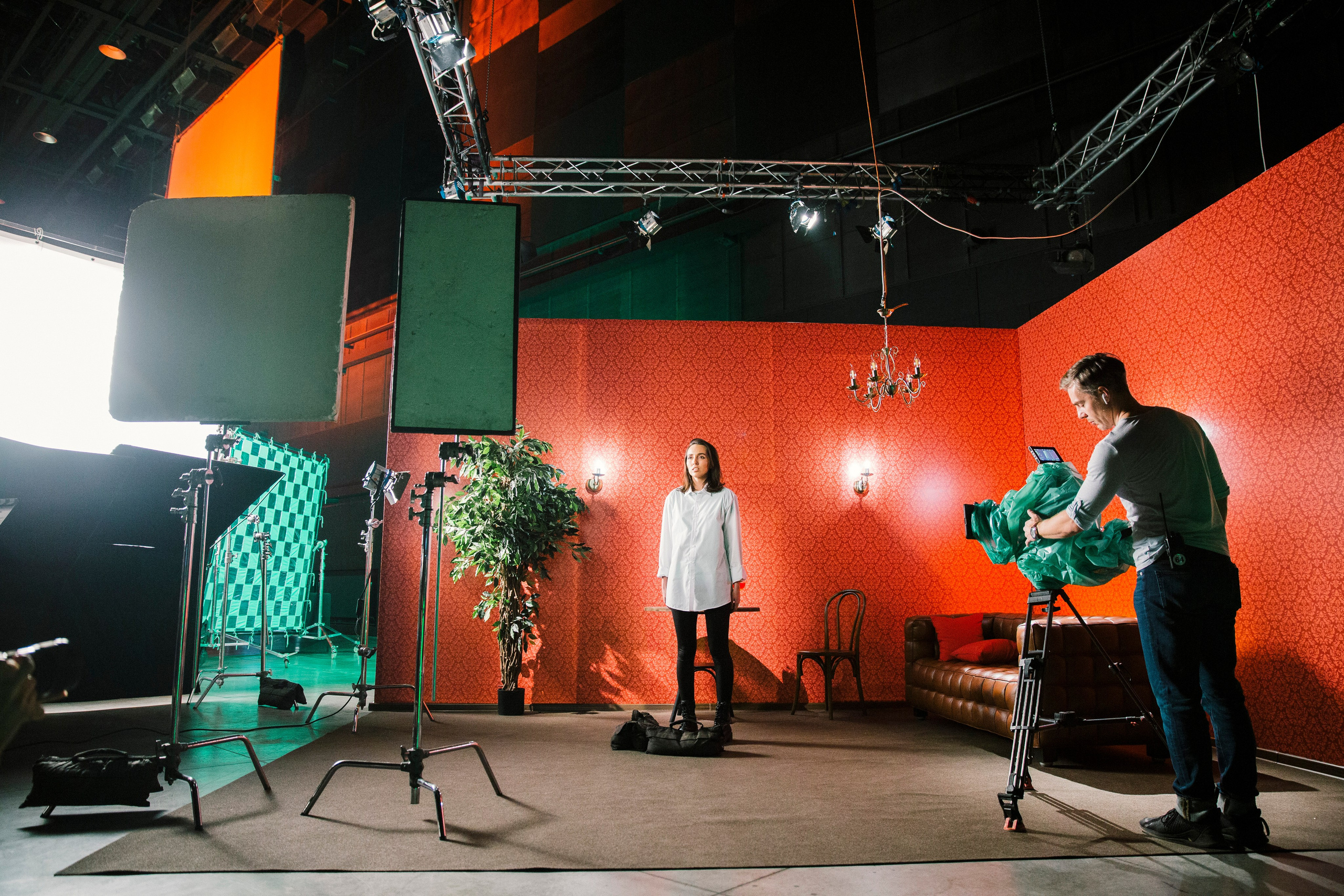 ФК Би-2 & Лиза Громова Мосфильм. Ольга Пилант. АРТ, бэкстейдж, свадебная и семейная фотография, городской портрет, интерьерная фотография