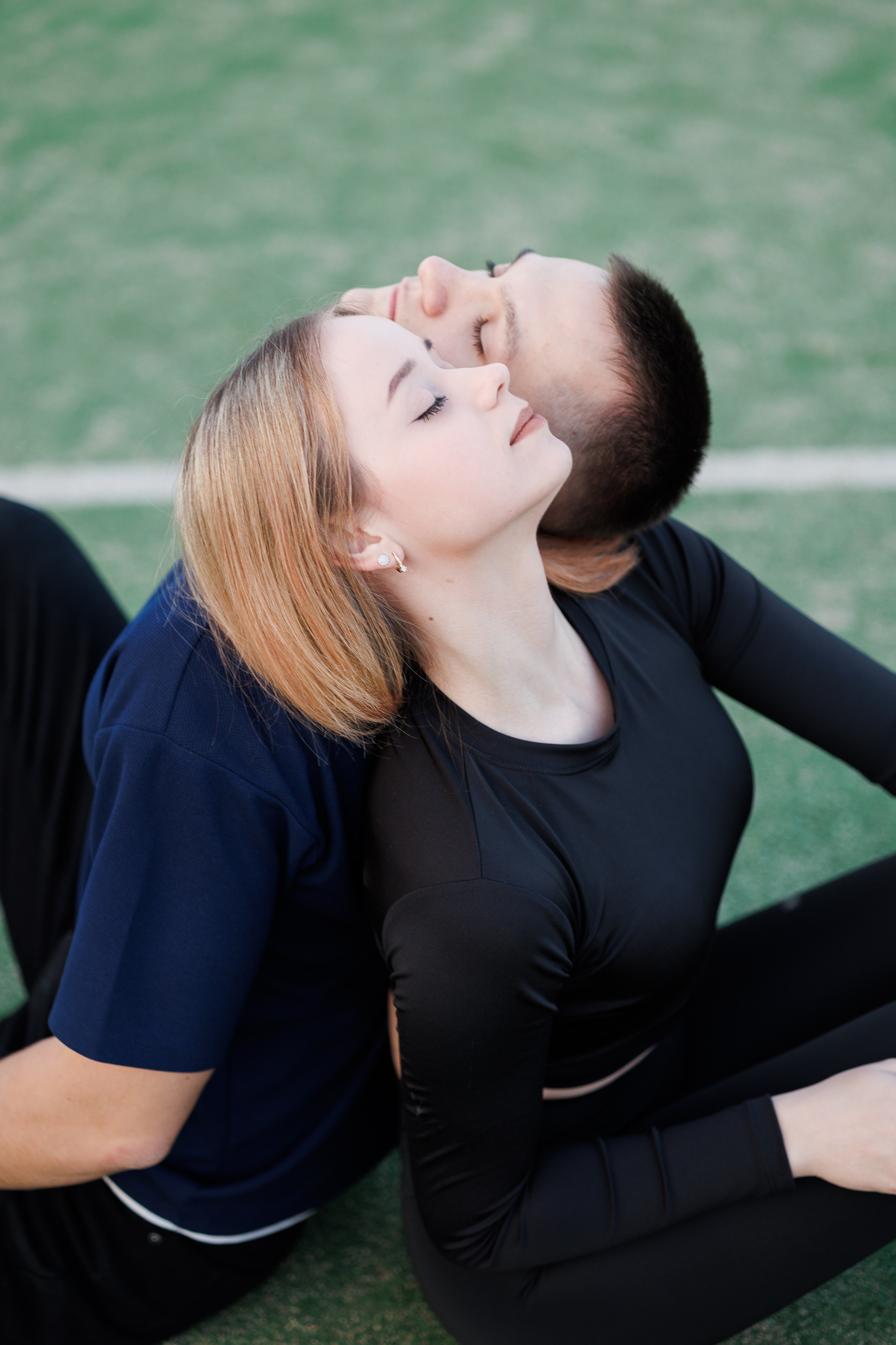 На спорт площадке (Настя+Игорь). Photograph Svetlana Volkova