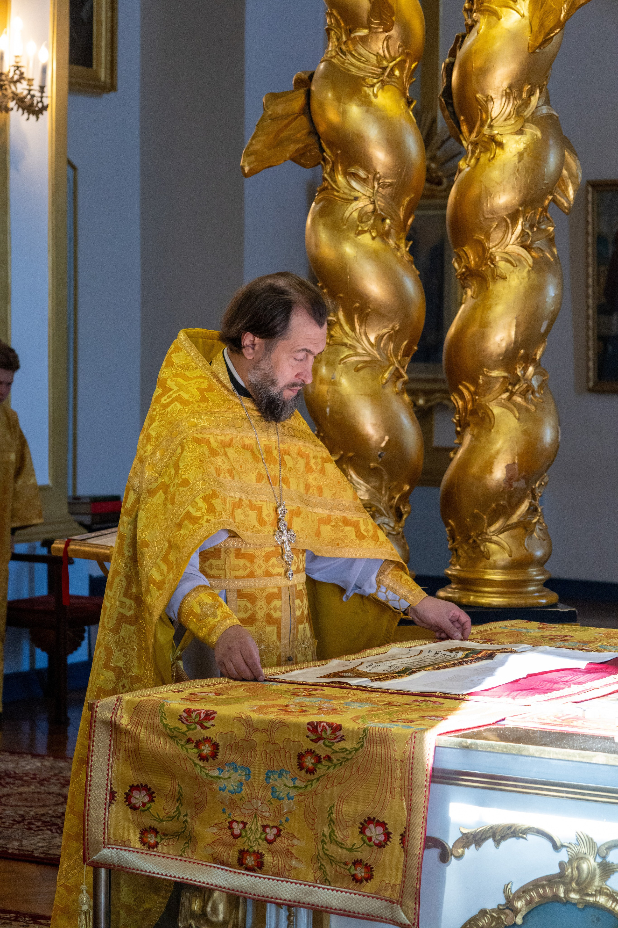 НЕДЕЛЯ 13-Я ПО ПЯТИДЕСЯТНИЦЕ. ГЛАС 4-Й. ПЕРЕНЕСЕНИЕ МОЩЕЙ АП. ВАРФОЛОМЕЯ. АП. ОТ 70-ТИ ТИТА, ЕП. КРИТСКОГО. НИКОЛО-БОГОЯВЛЕНСКИЙ МОРСКОЙ СОБОР