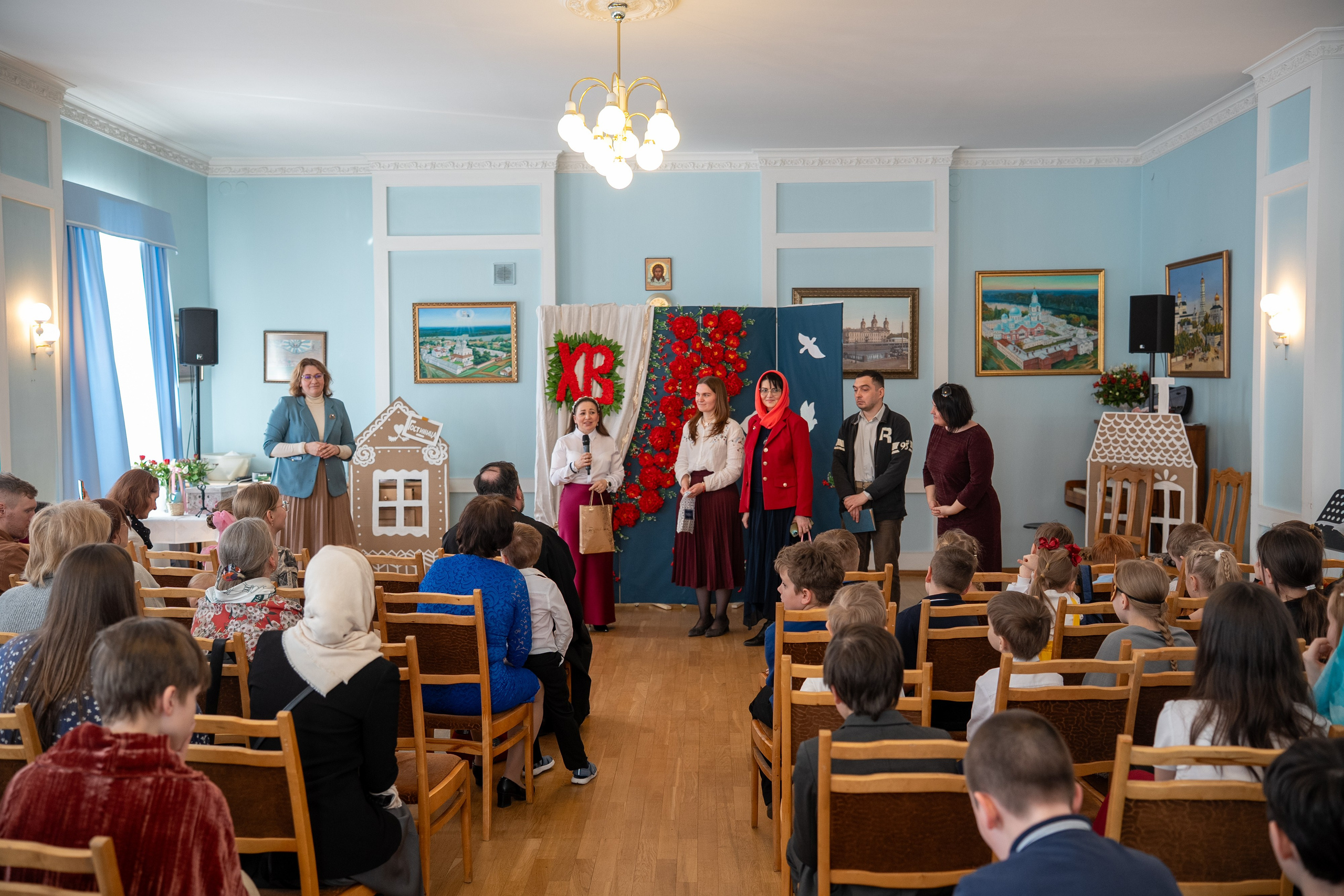 СВЕТЛАЯ ПАСХА В ВОСКРЕСНОЙ ШКОЛЕ. НИКОЛО-БОГОЯВЛЕНСКИЙ МОРСКОЙ СОБОР