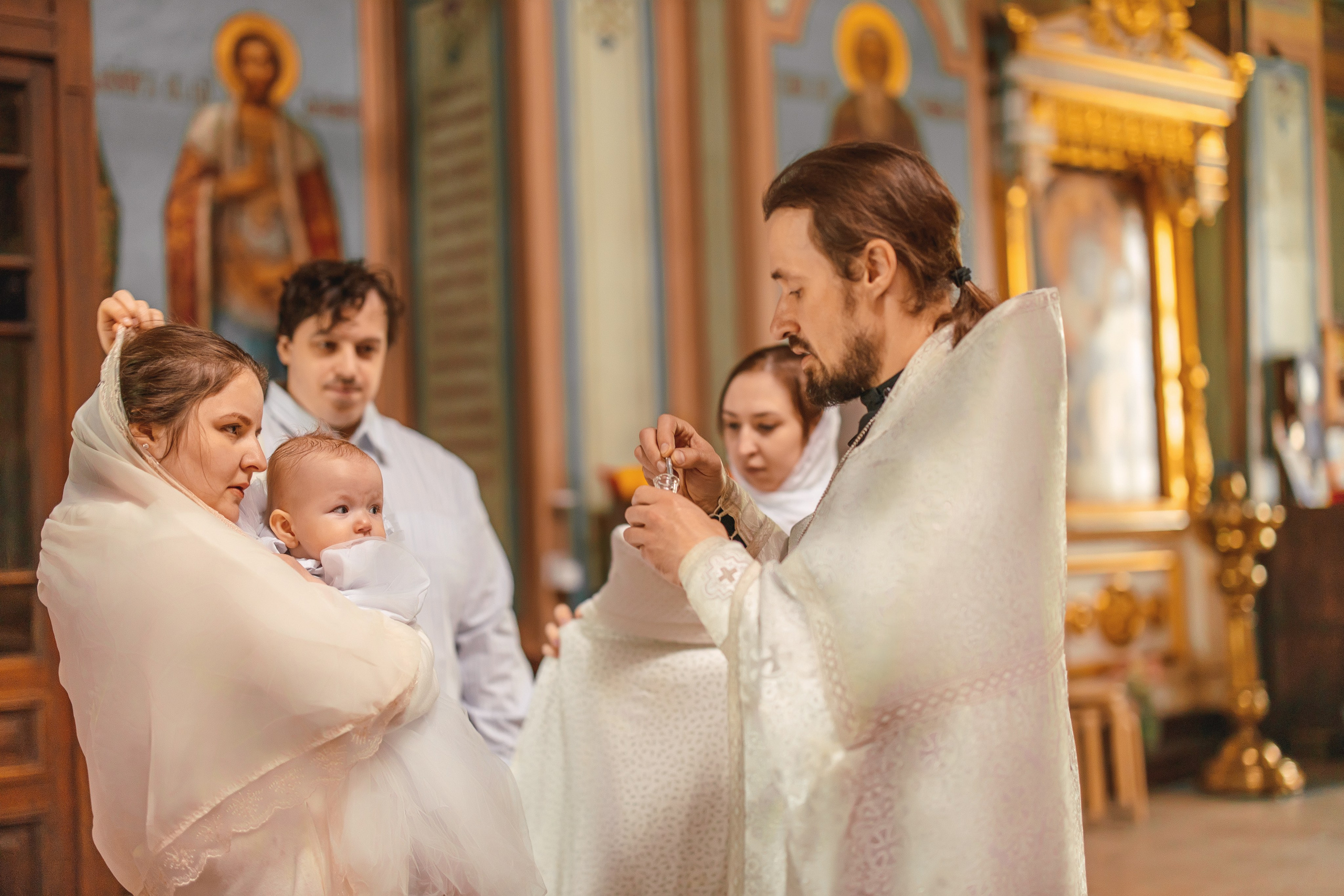 Крещение Евы. Александр Антонов. Профессиональный свадебный, репортажный фотограф в Москве, Подольске. Фото+Видео на любой праздник