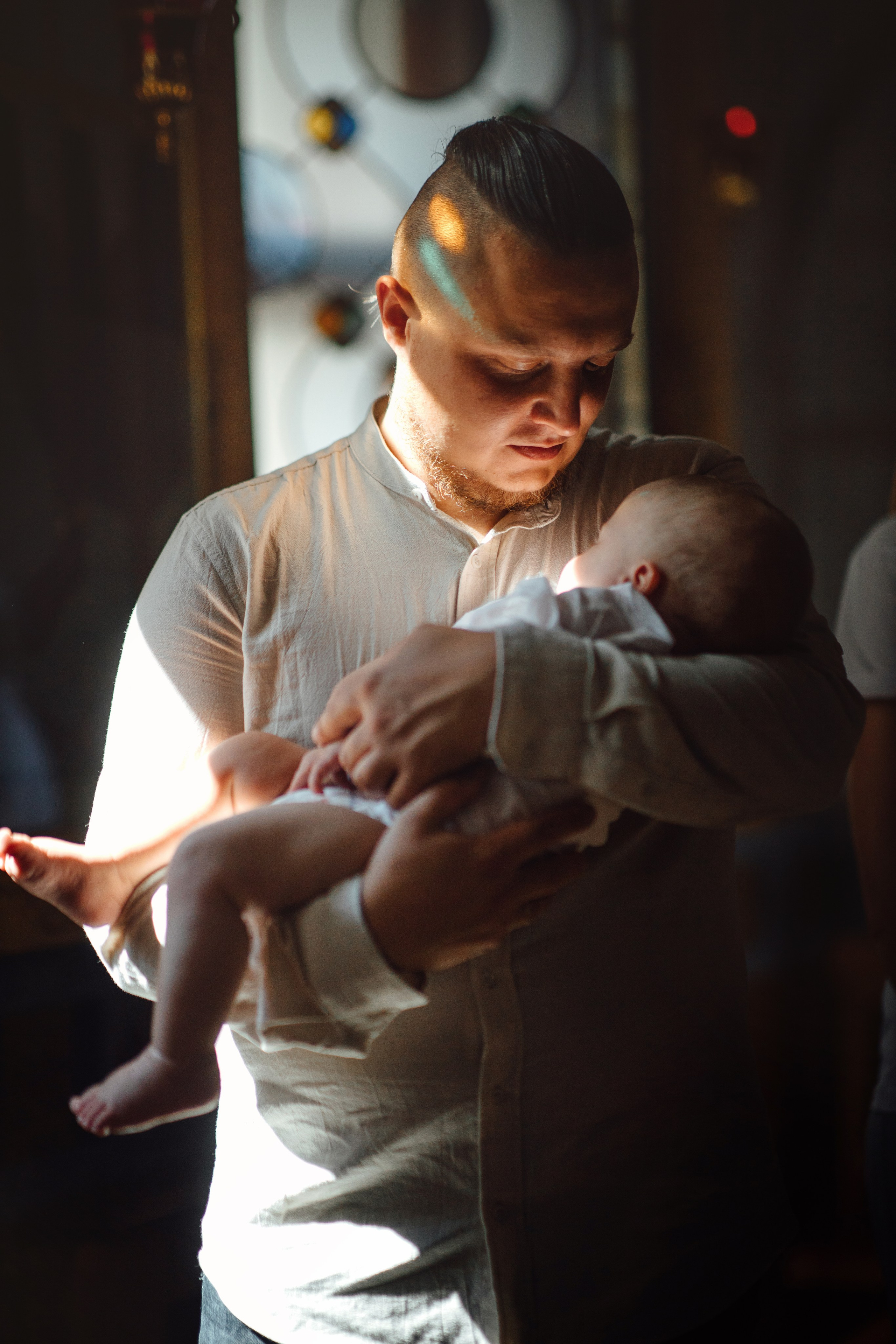 Крещение Егора (Георгия) Державный храм, св. Елисаветенского монастыря, Новинки, август 2024