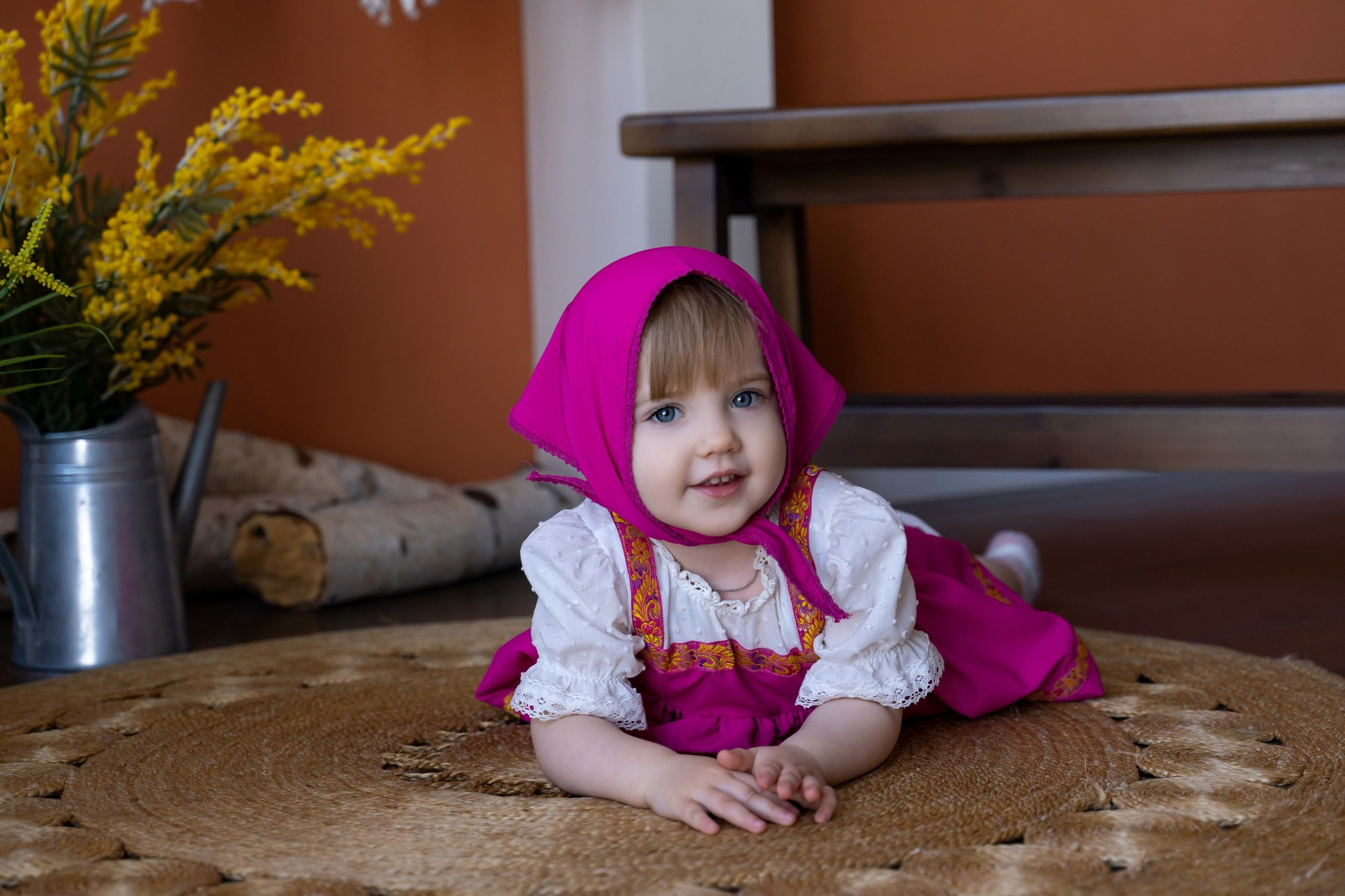 Фотопроект Маша и Медведь. Фотостудия Малина в городе Улан-Удэ. Фотограф Ирина Жарникова