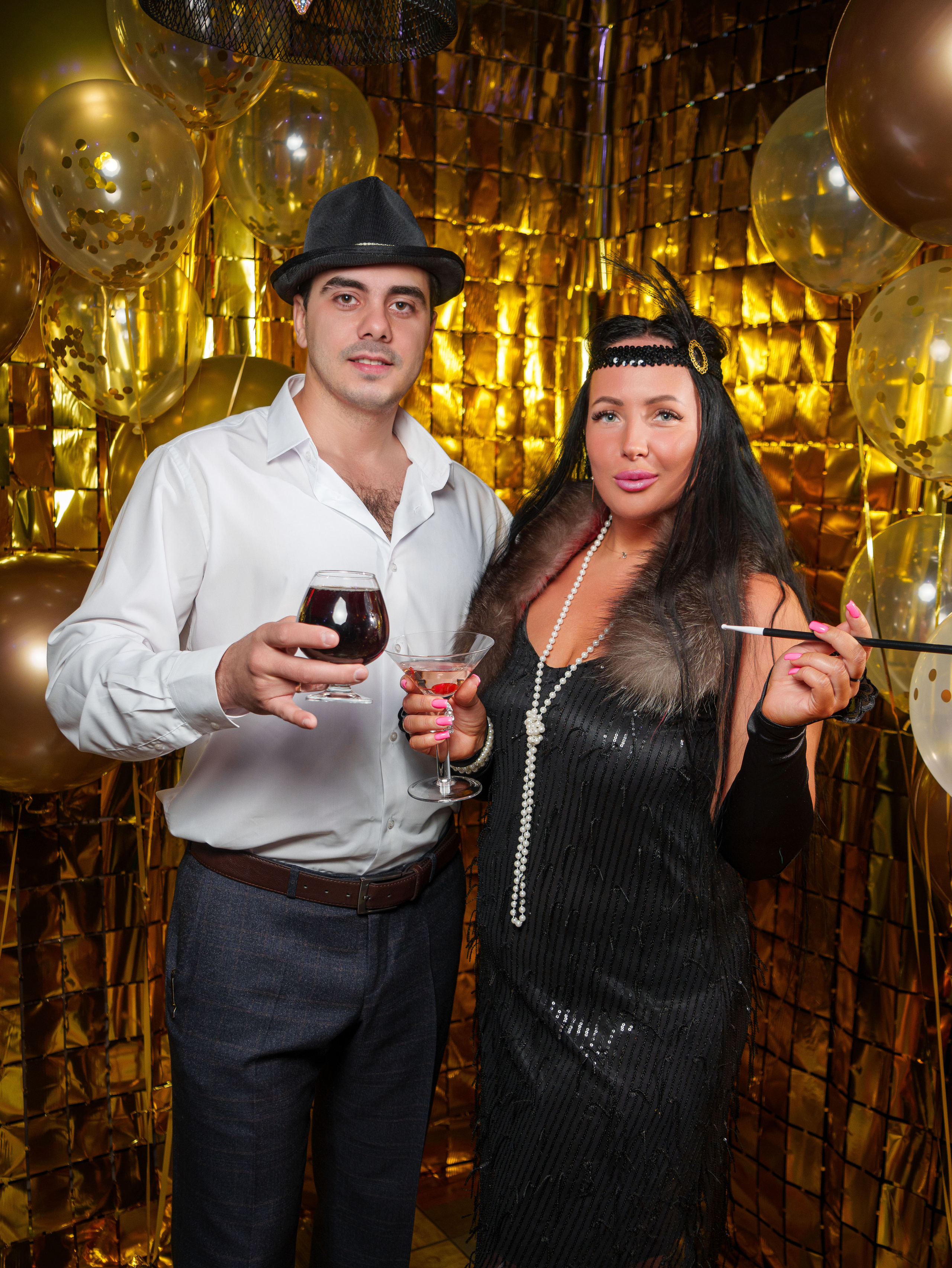 День рождения в стиле гэтсби. Фотограф Москва