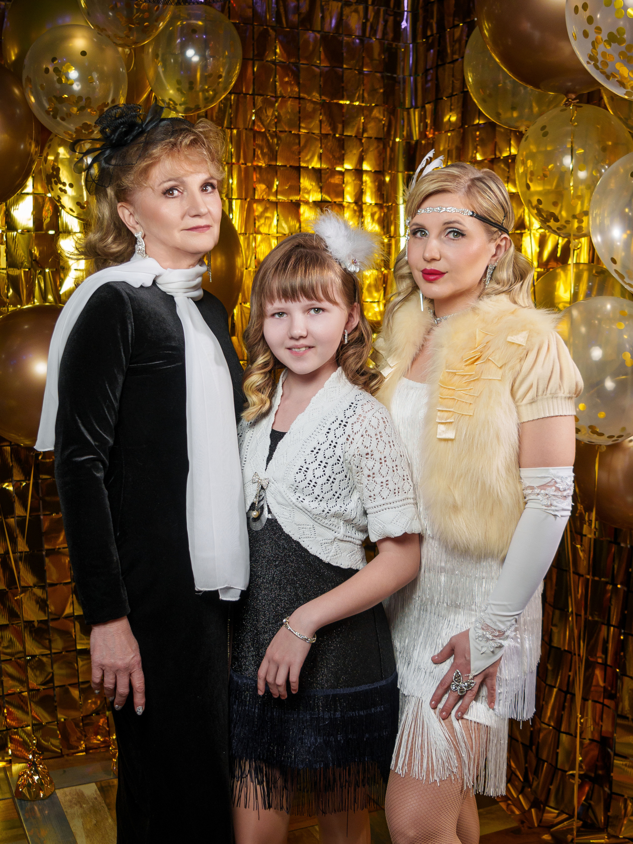 День рождения в стиле гэтсби. Фотограф Москва