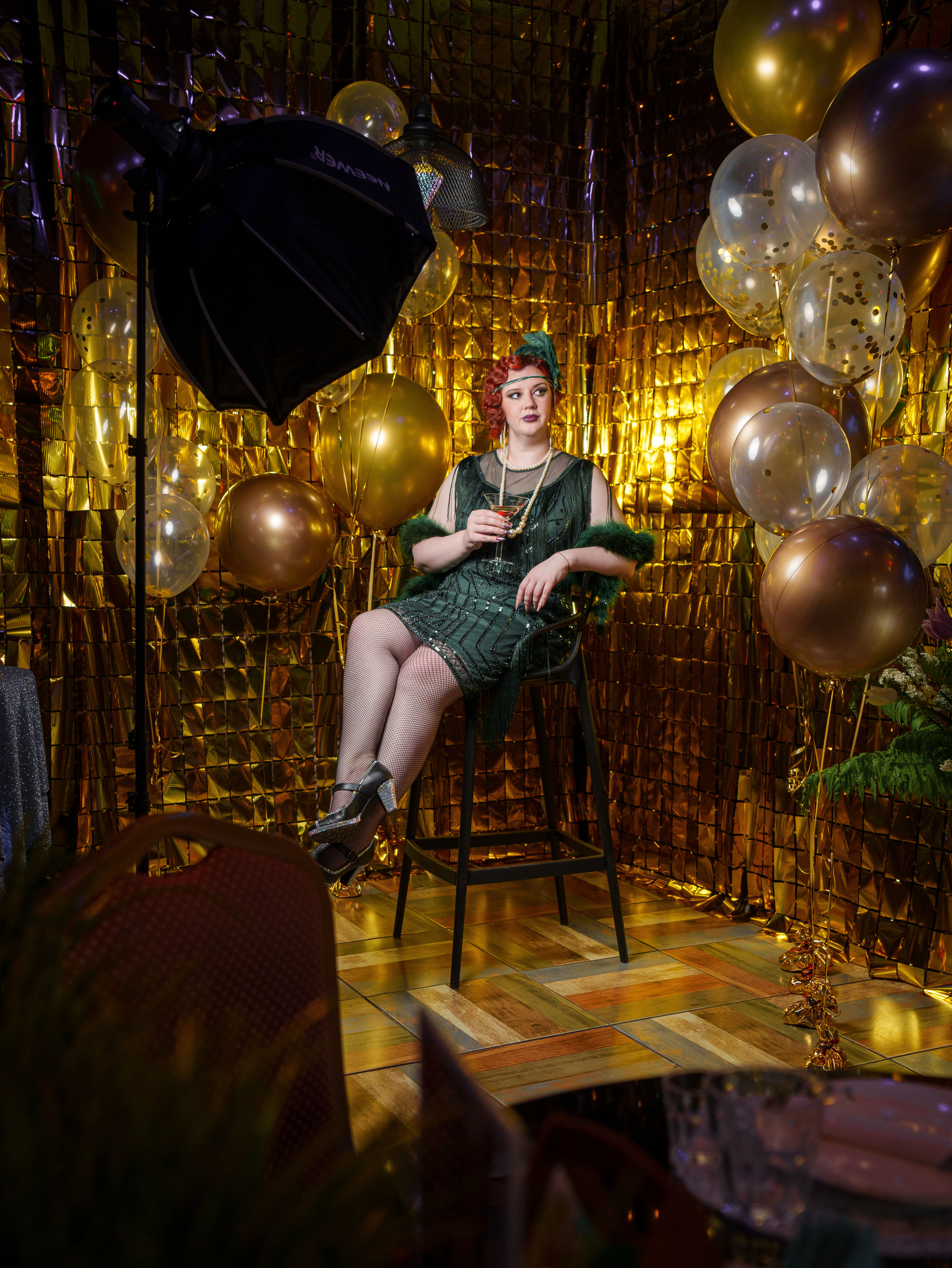 День рождения в стиле гэтсби. Фотограф Москва