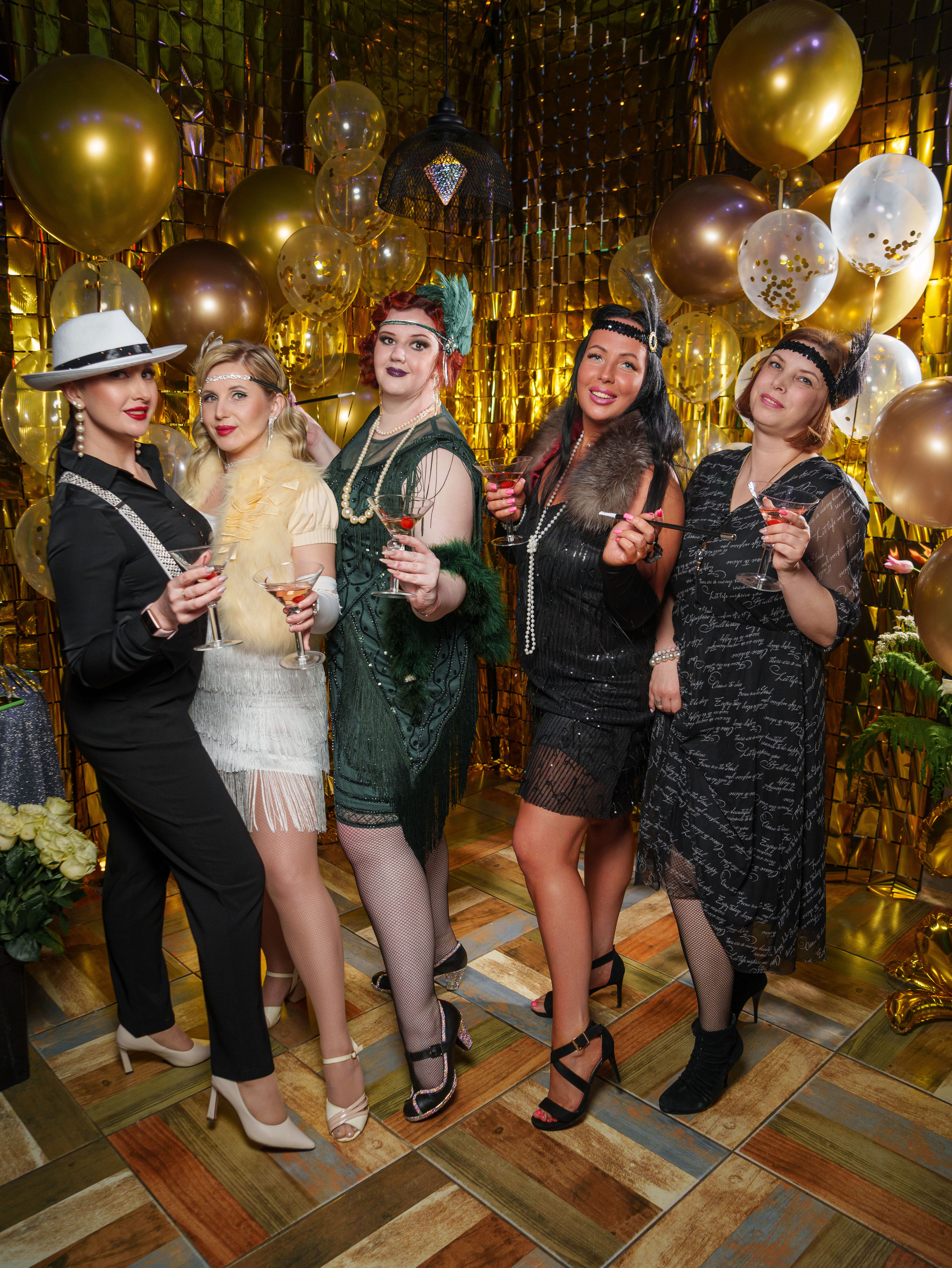 День рождения в стиле гэтсби. Фотограф Москва