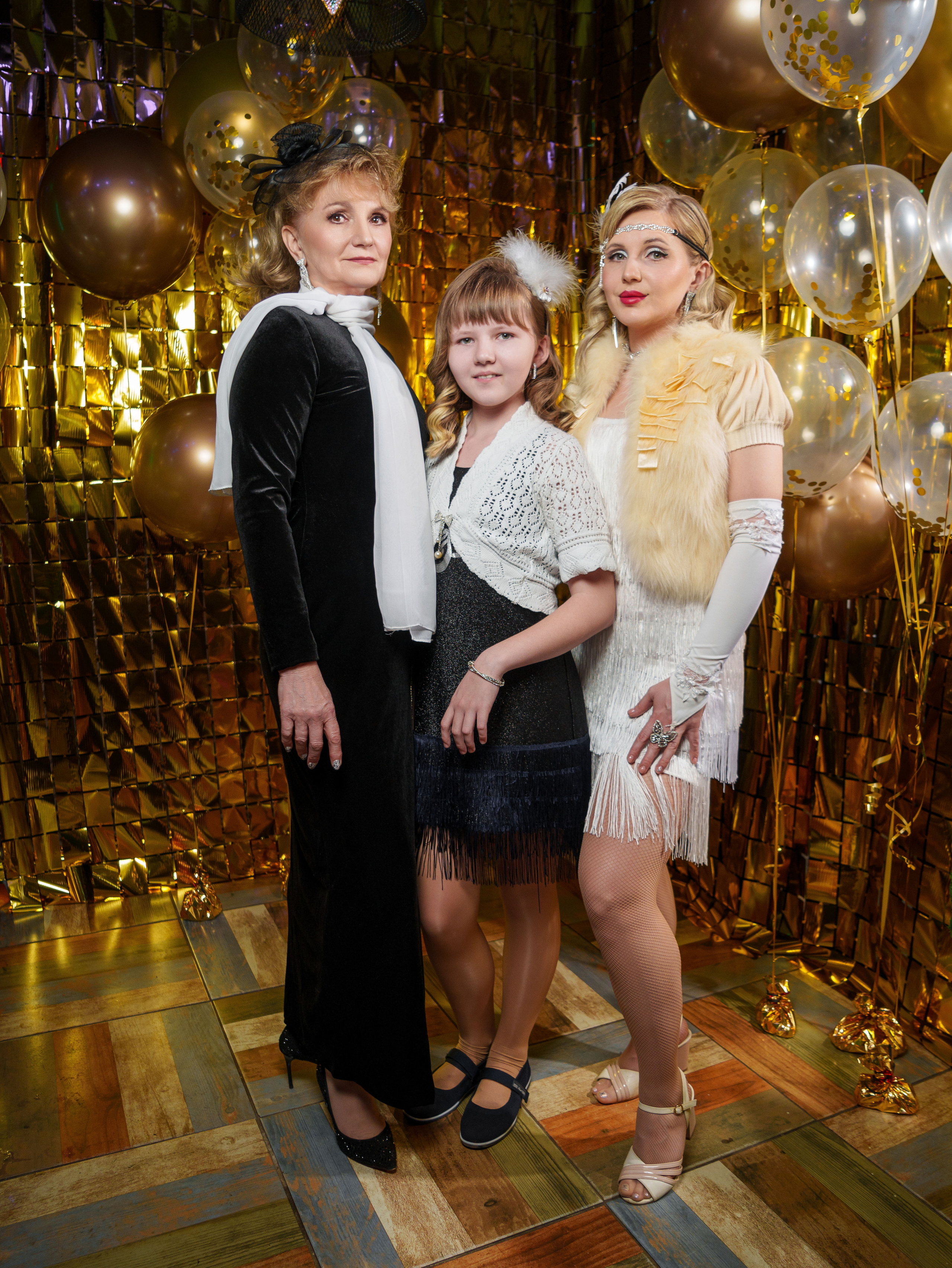 День рождения в стиле гэтсби. Фотограф Москва