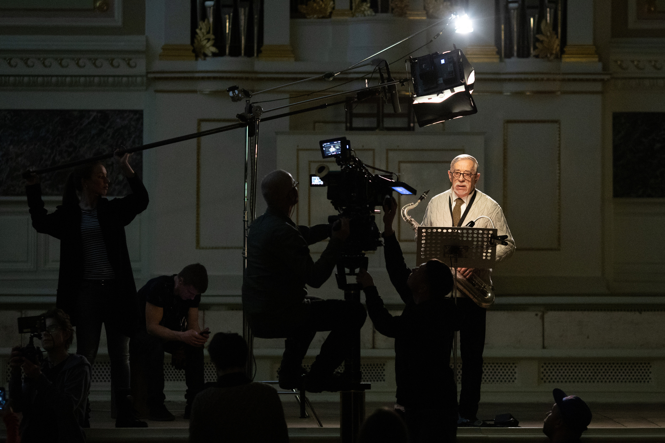 бэкстейдж со съемок кино