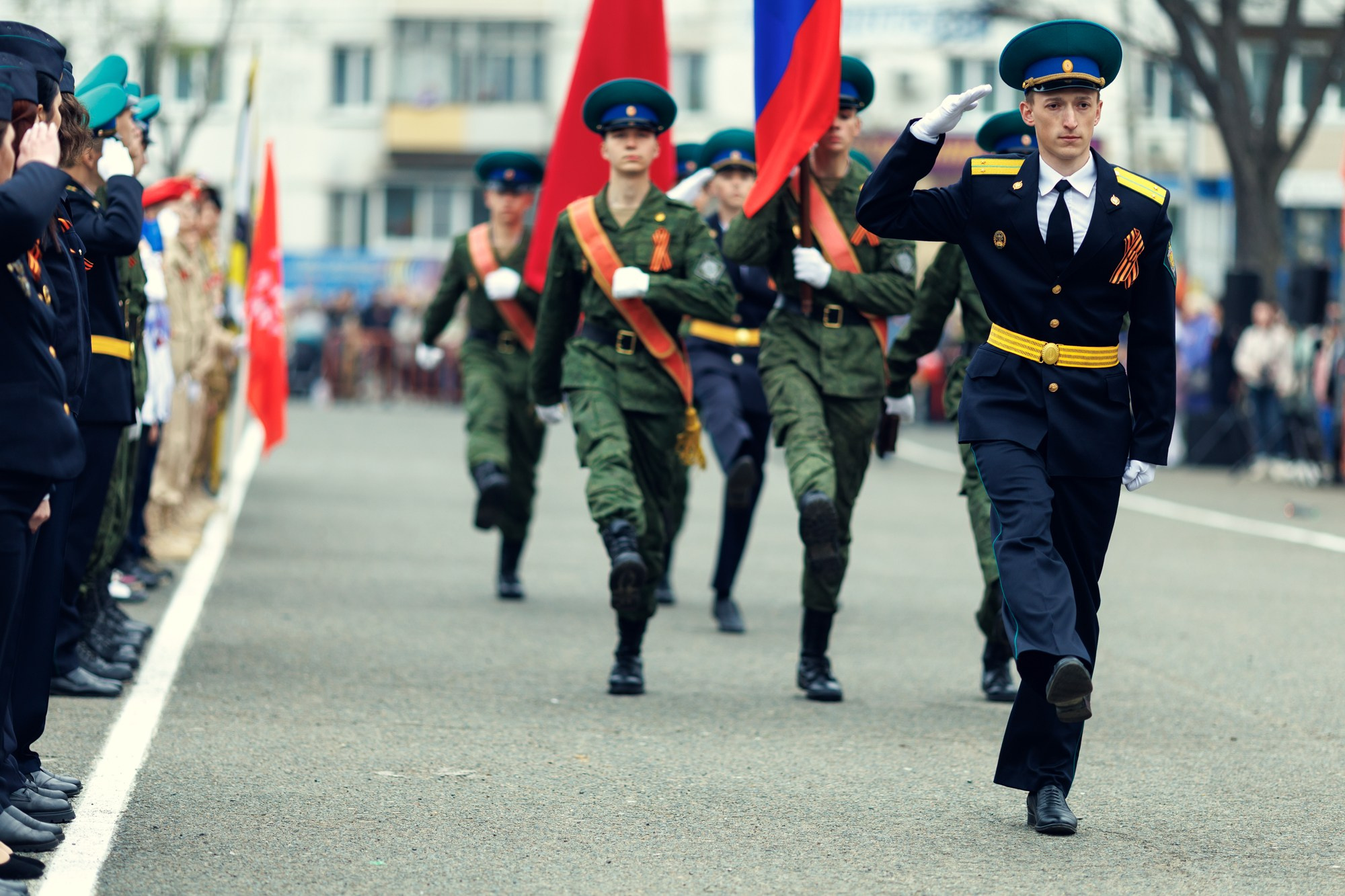 Празднование 80-летия победы над фашизмом. Славянка. Приморский край. Андрей Кровлин — фотограф в Славянке