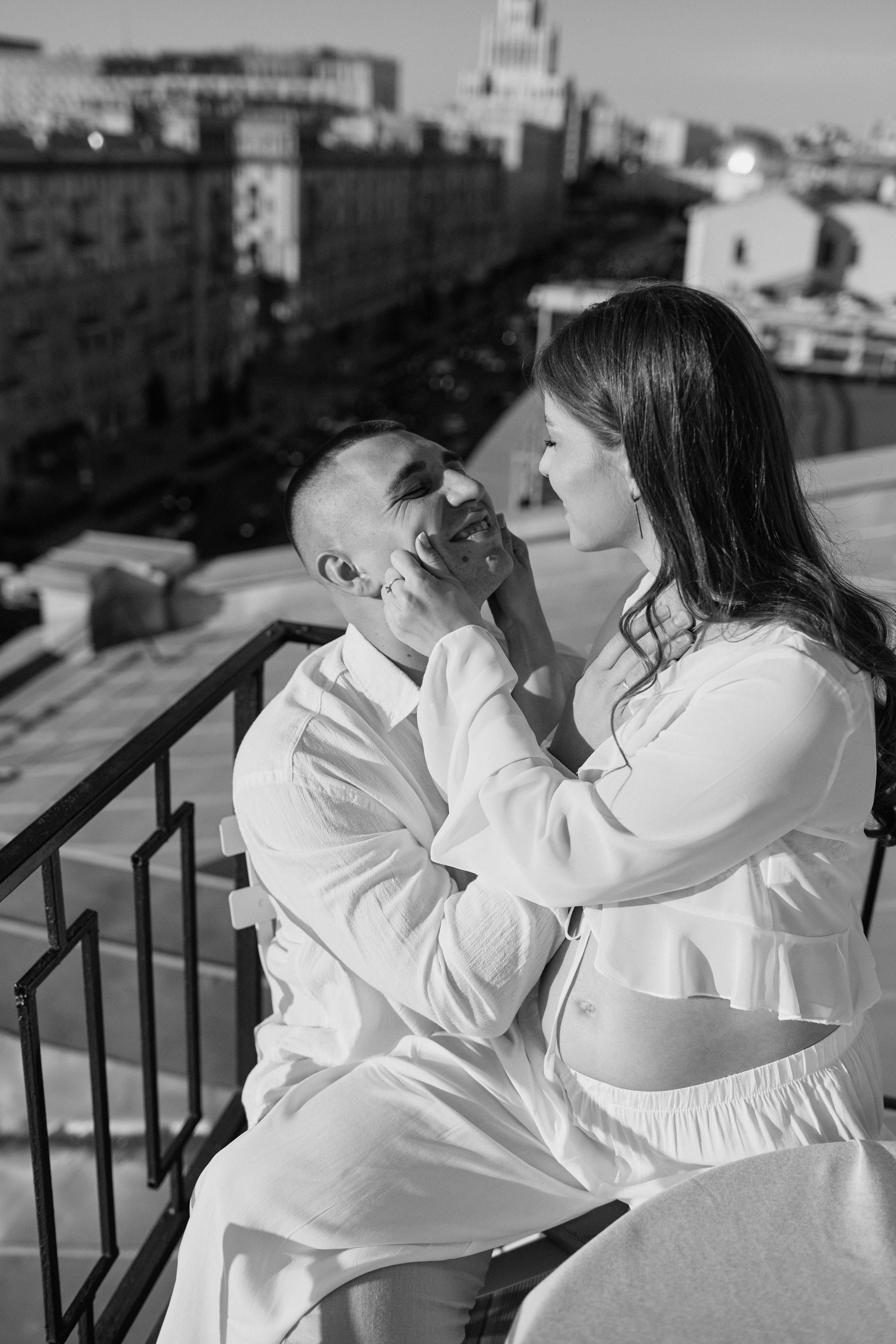 Любовь на крыше. Свадебный фотограф Москва Татьяна Кундельчук