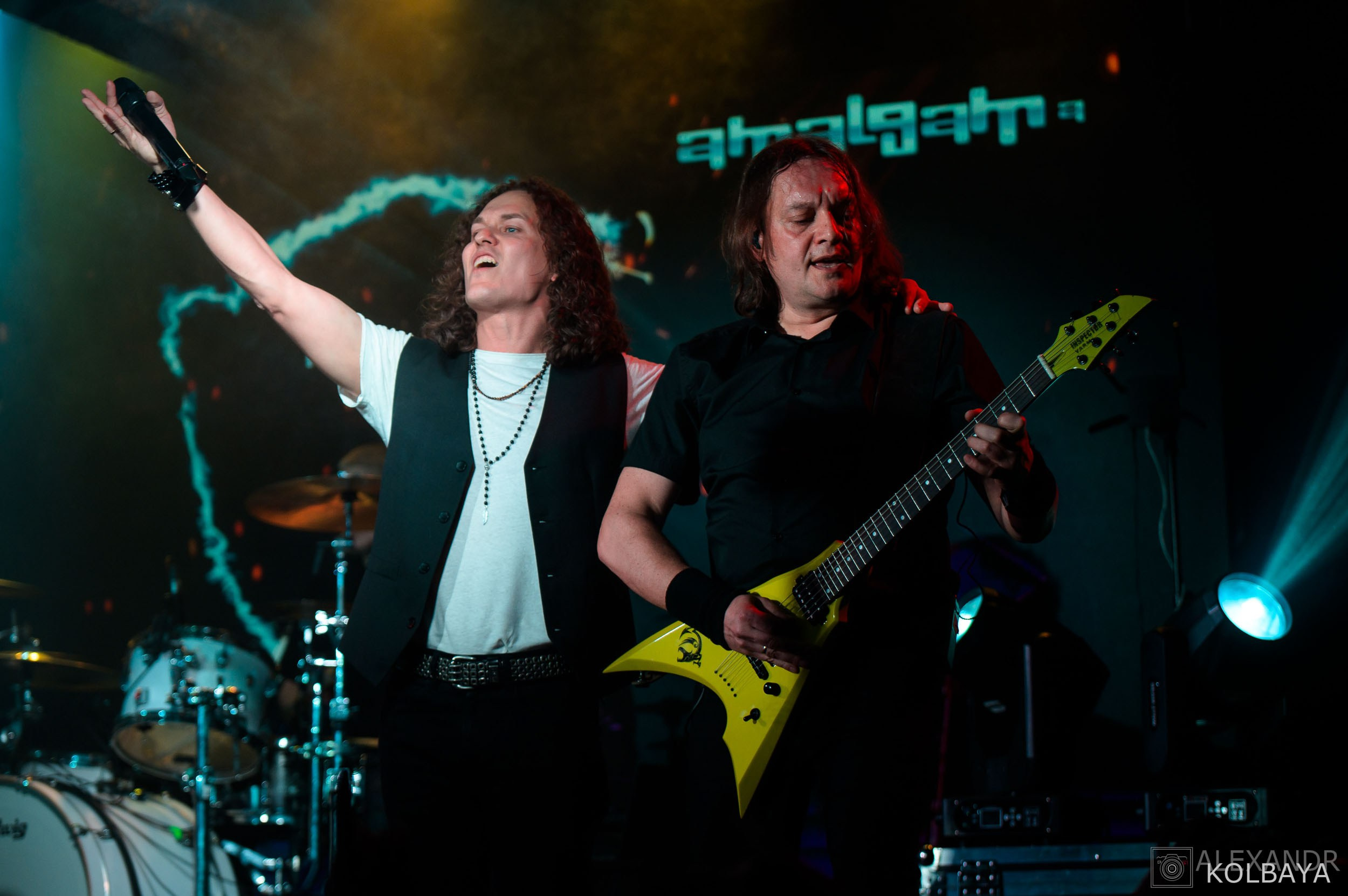 Концерт группы AMALGAMA. Концертный и театральный репортажный фотограф в Москве Александр Колбая