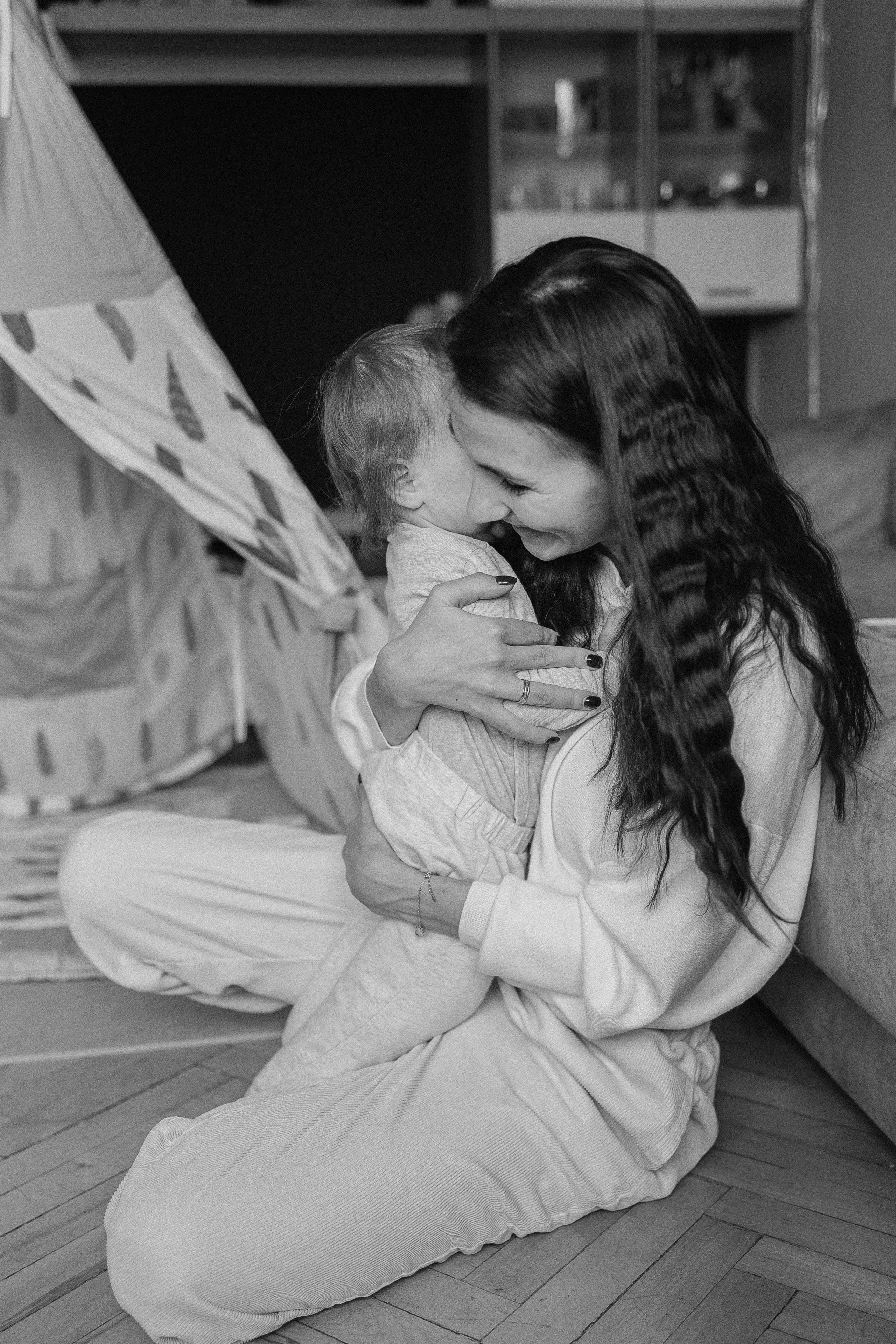 Николай, Ирина, Денис, Вика, Ника. Фотограф беременности и материнства в Москве Мария Менендес-Гонсалес