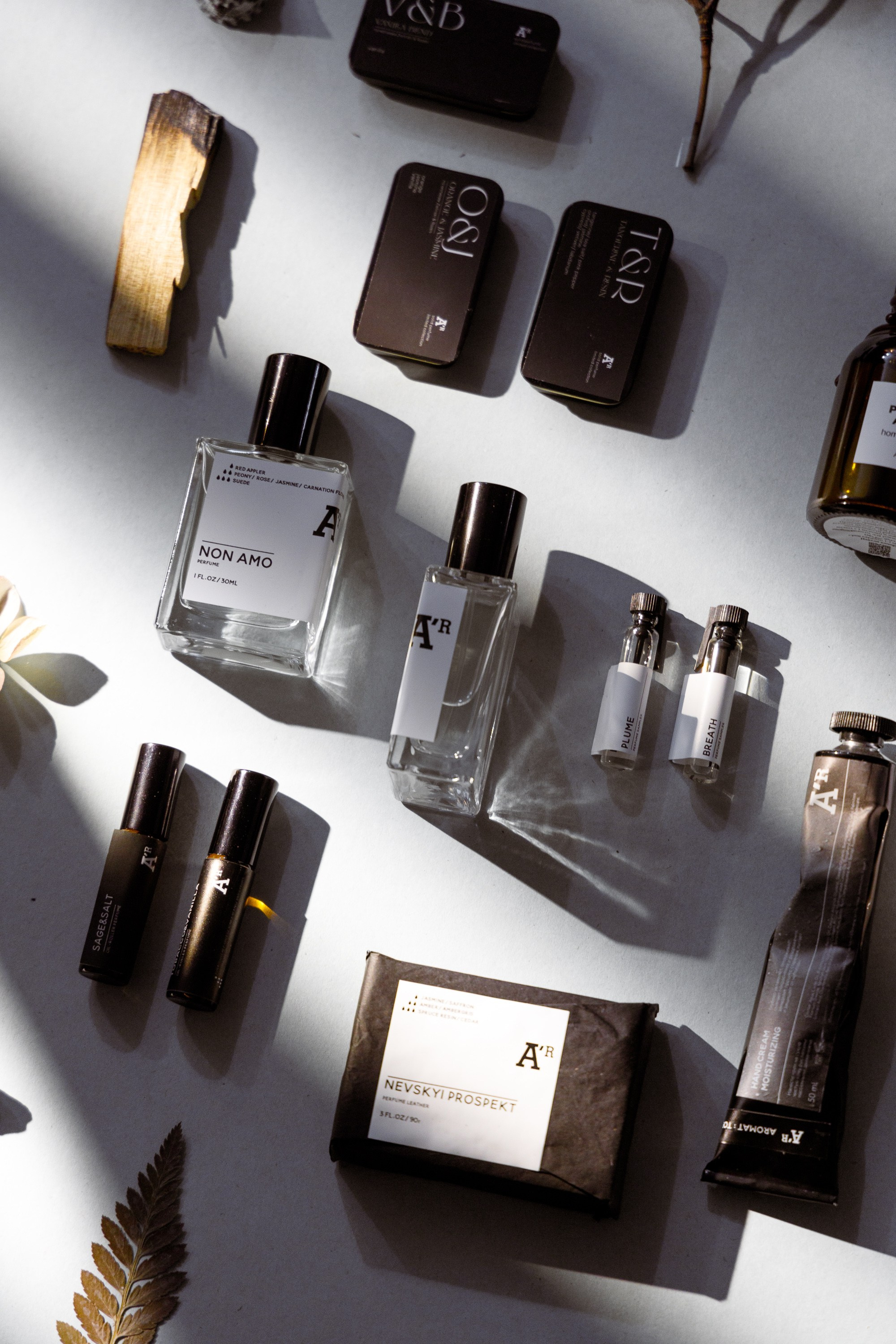 Рекламные фотографии парфюмерии