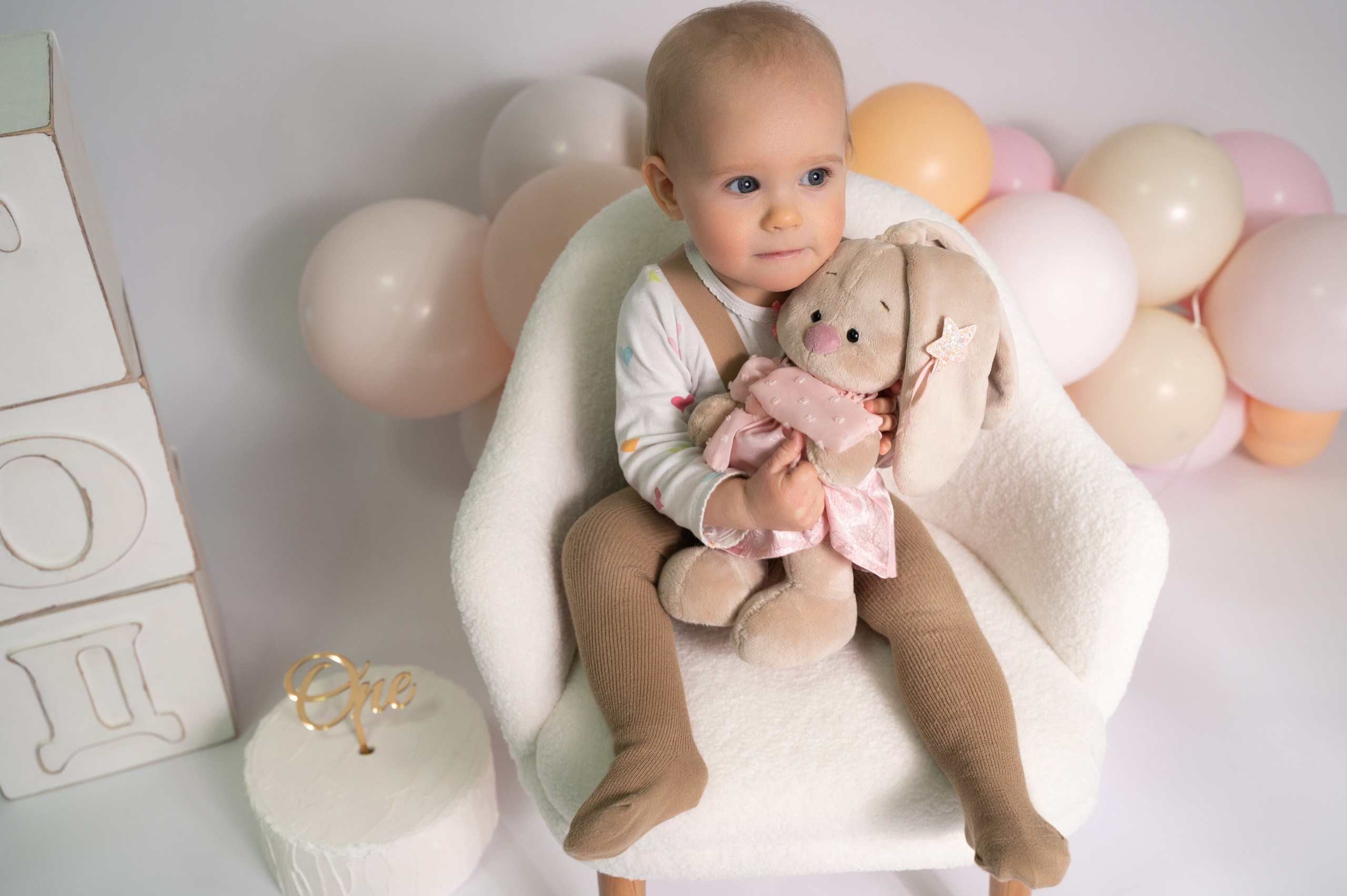 Годовасие в студии. Семейный фотограф в Москве Ольга Барсукова