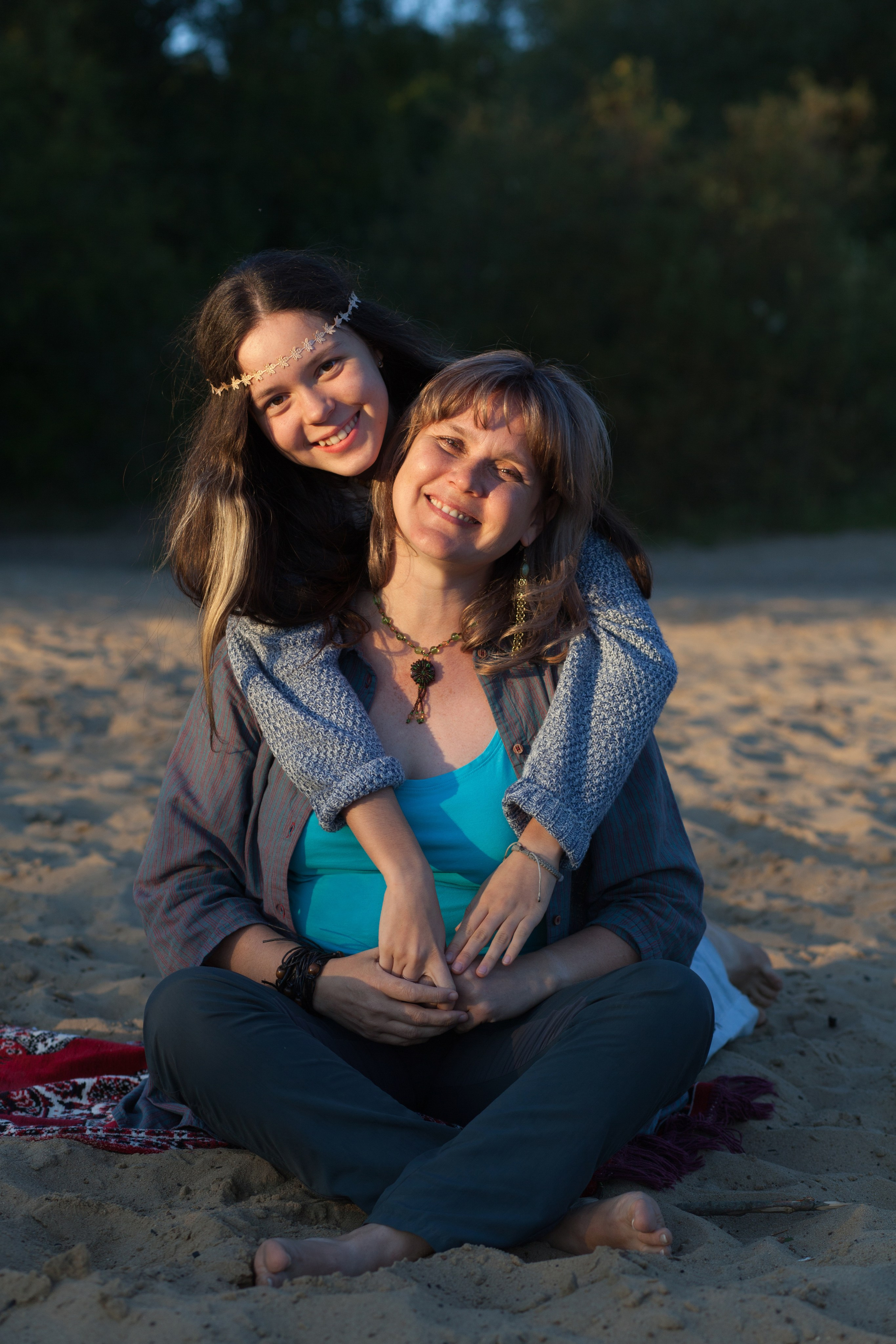 Мать и дочь. Портретный фотограф Парфенова Любовь