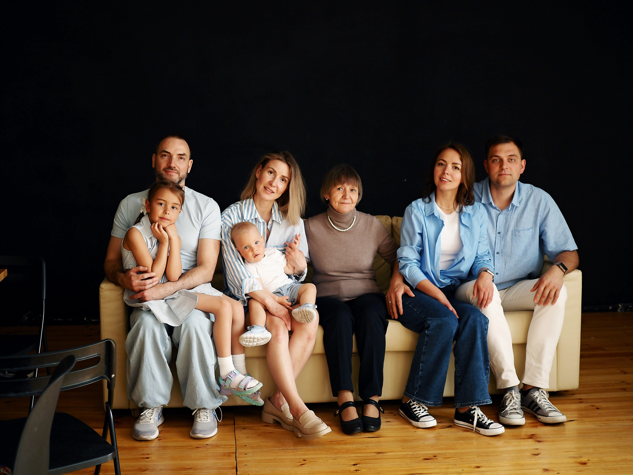 Семья 3 поколения. Семейный фотограф Ольга Барабанова