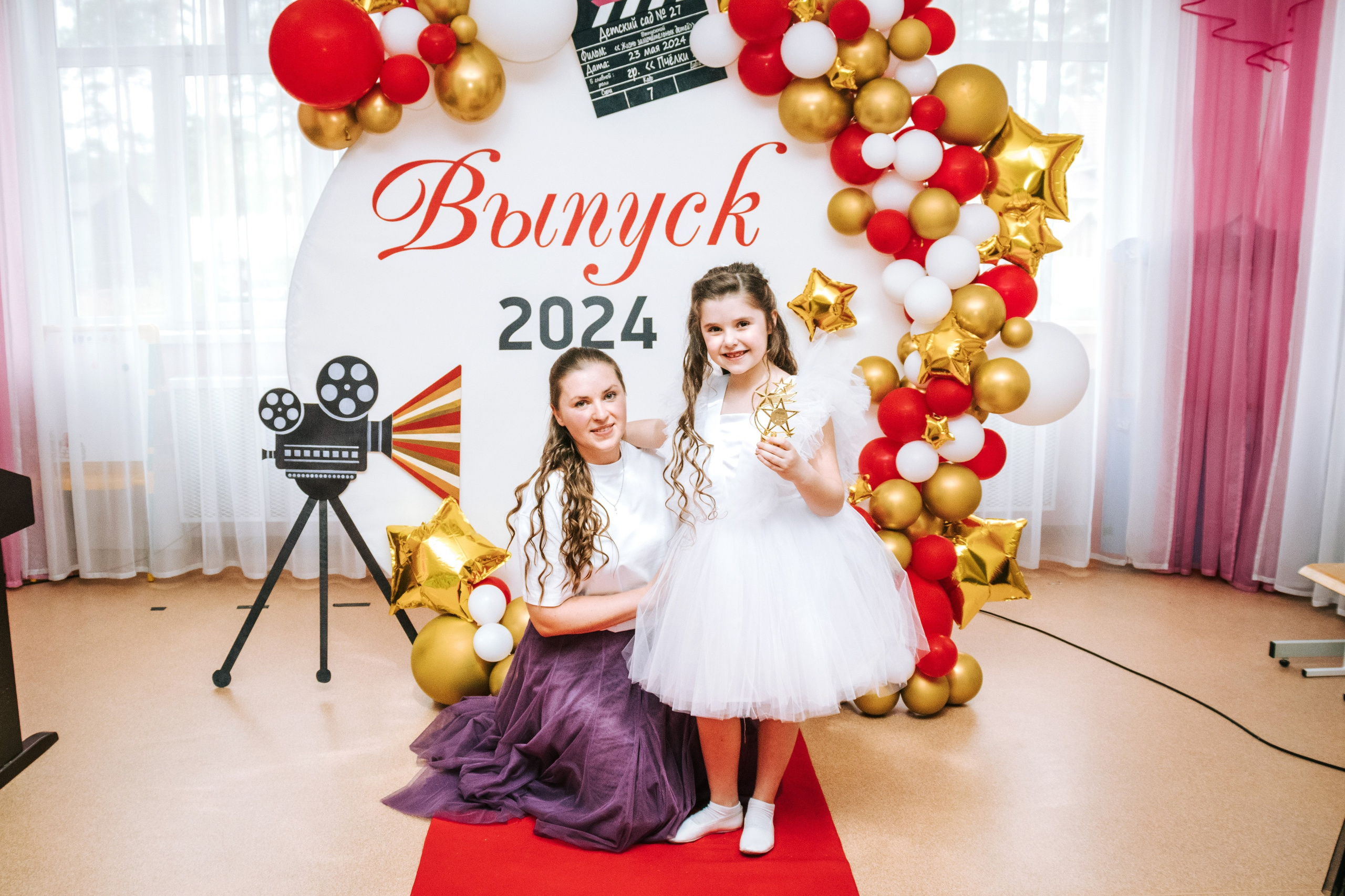 Фотосессия выпускного детского сада в городе Томск и Тимирязевское