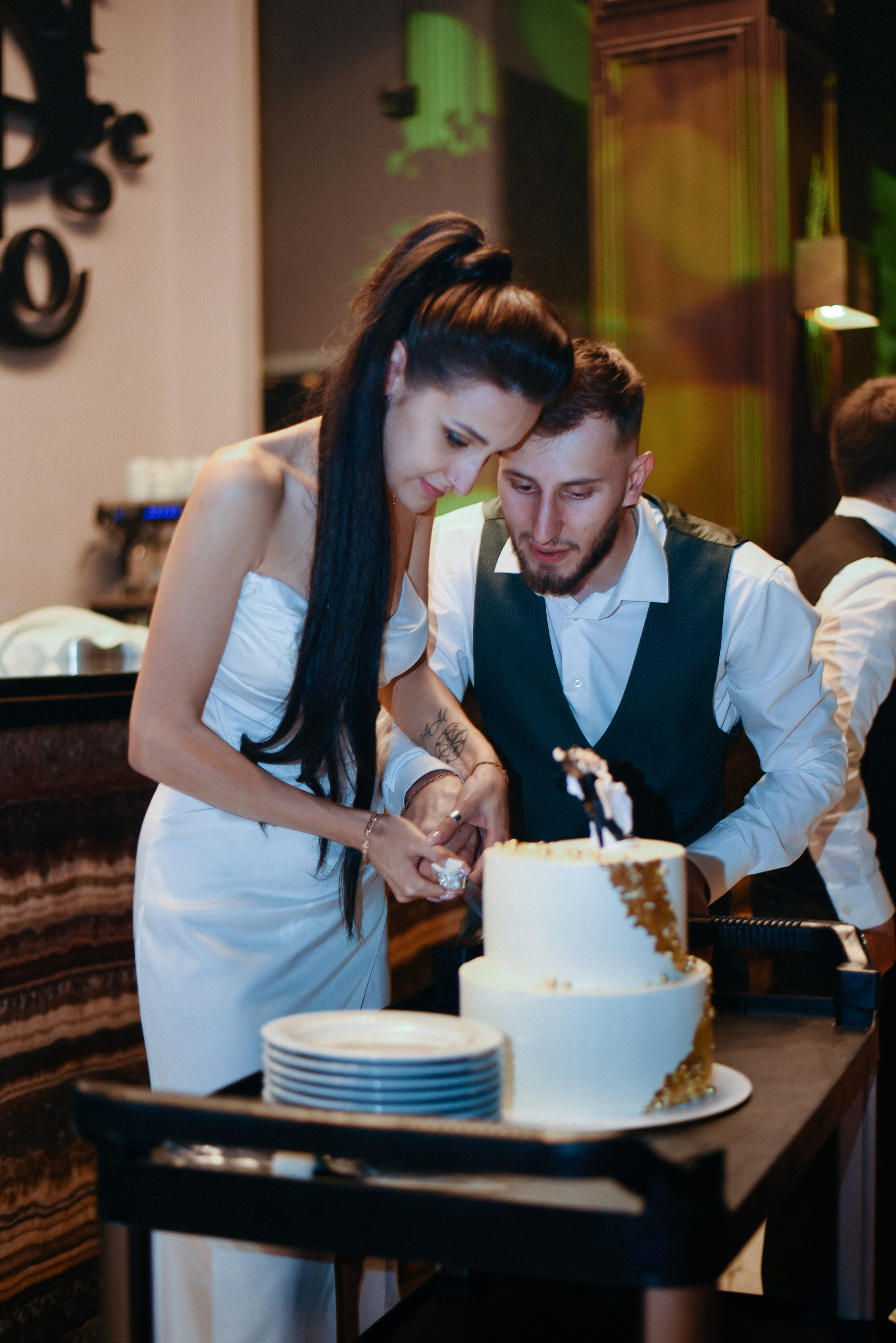 Виктор и Ангелина Банкет на 100 гостей Ресторан Segreto. Фотограф Лола Волна, город Москва