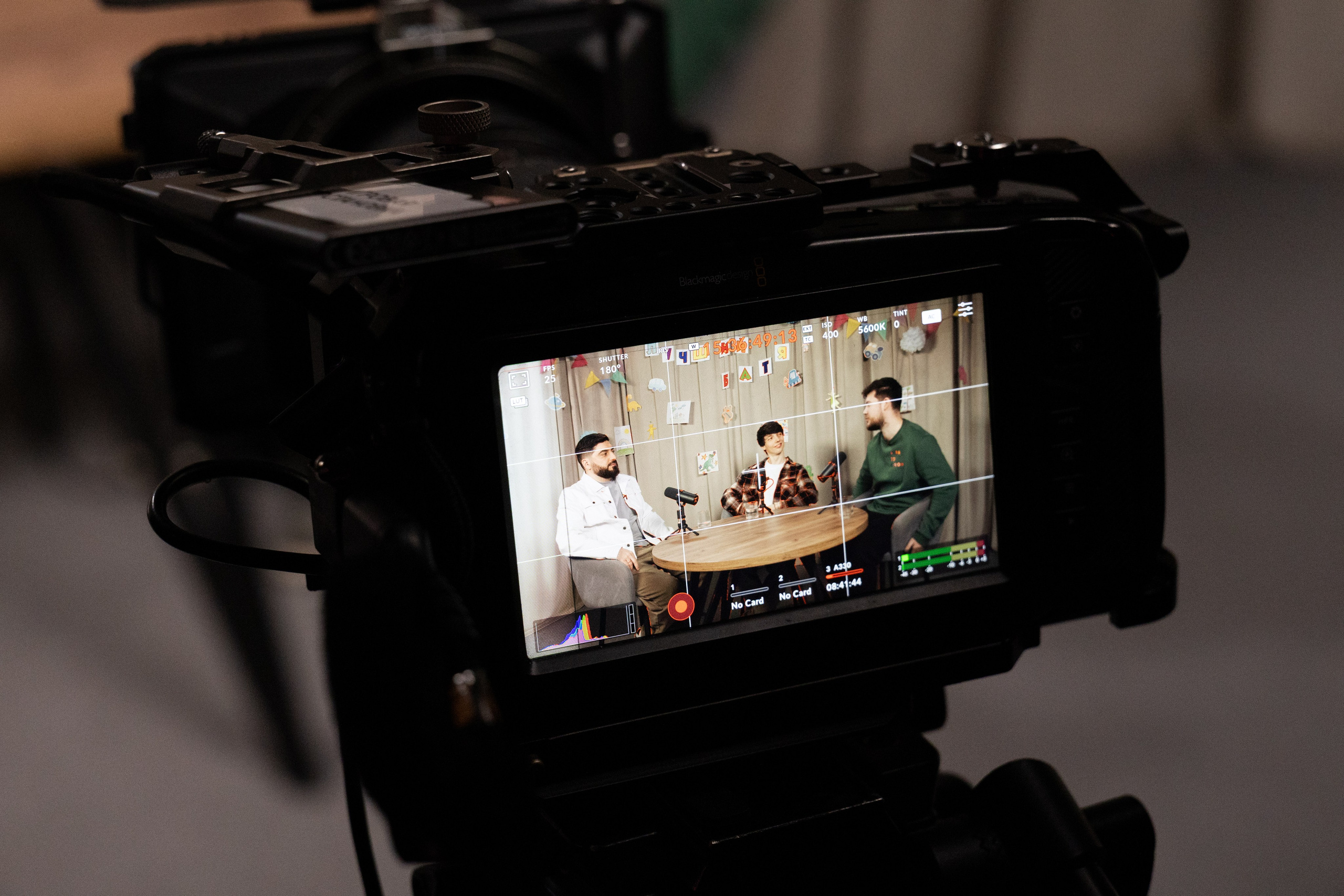 Бекстейдж съёмок шоу. Главная