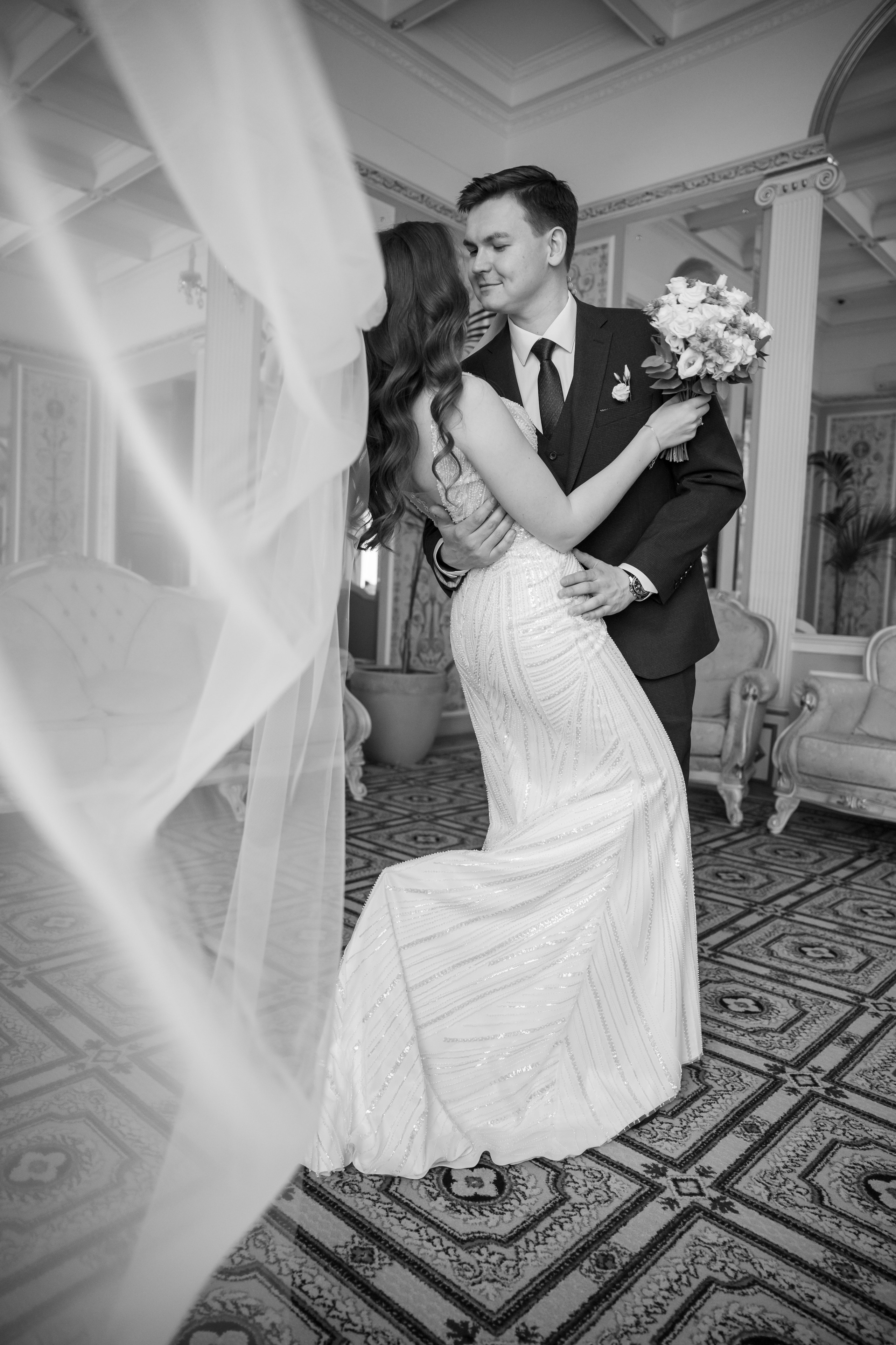 Даша и Дима, Грибоедовский ЗАГС. Свадебный и репортажный фотограф (Москва, Королев и другие)