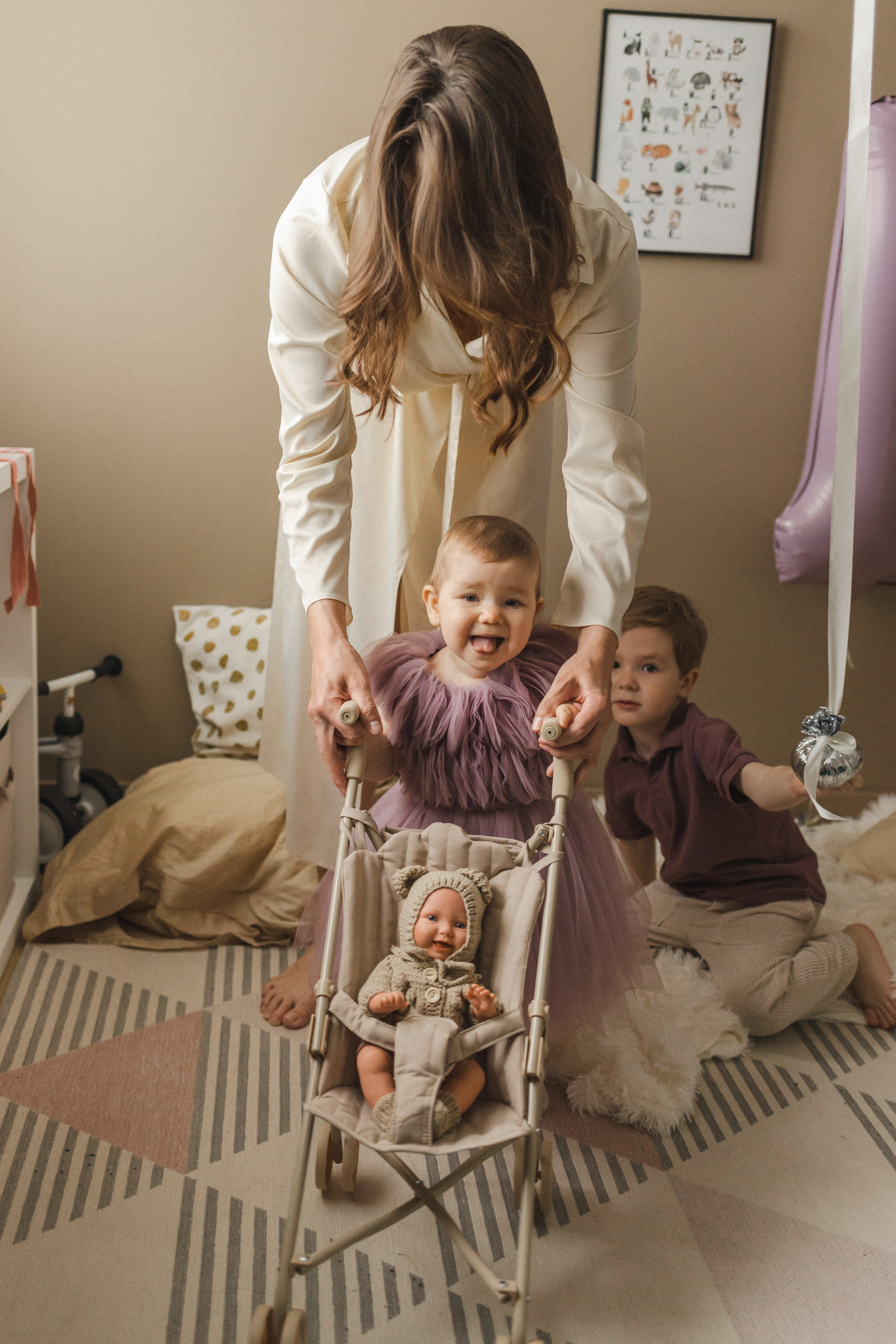 Аглае 1 годик. Семейный фотограф в Москве