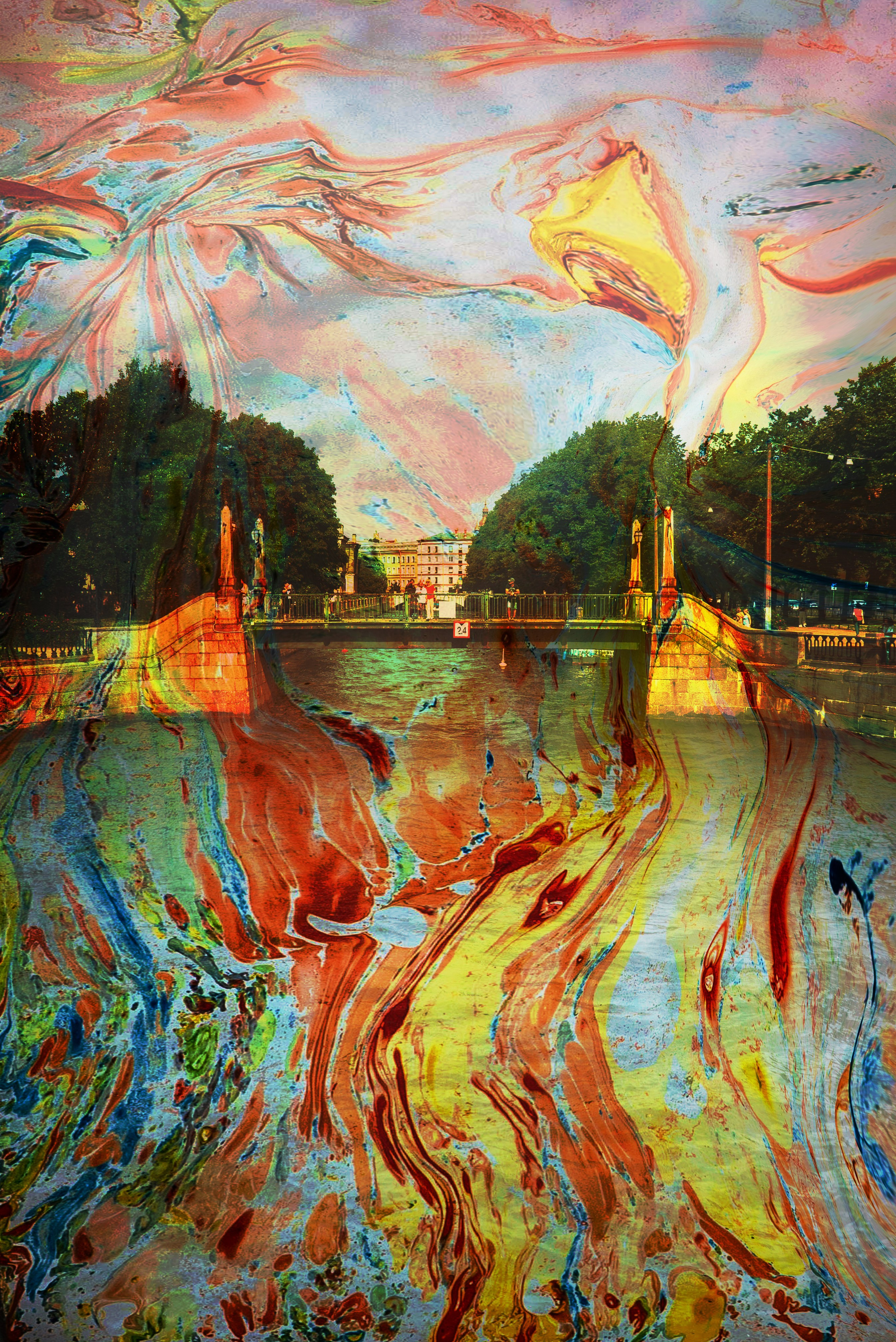 Семимостье необычное место в Питере 