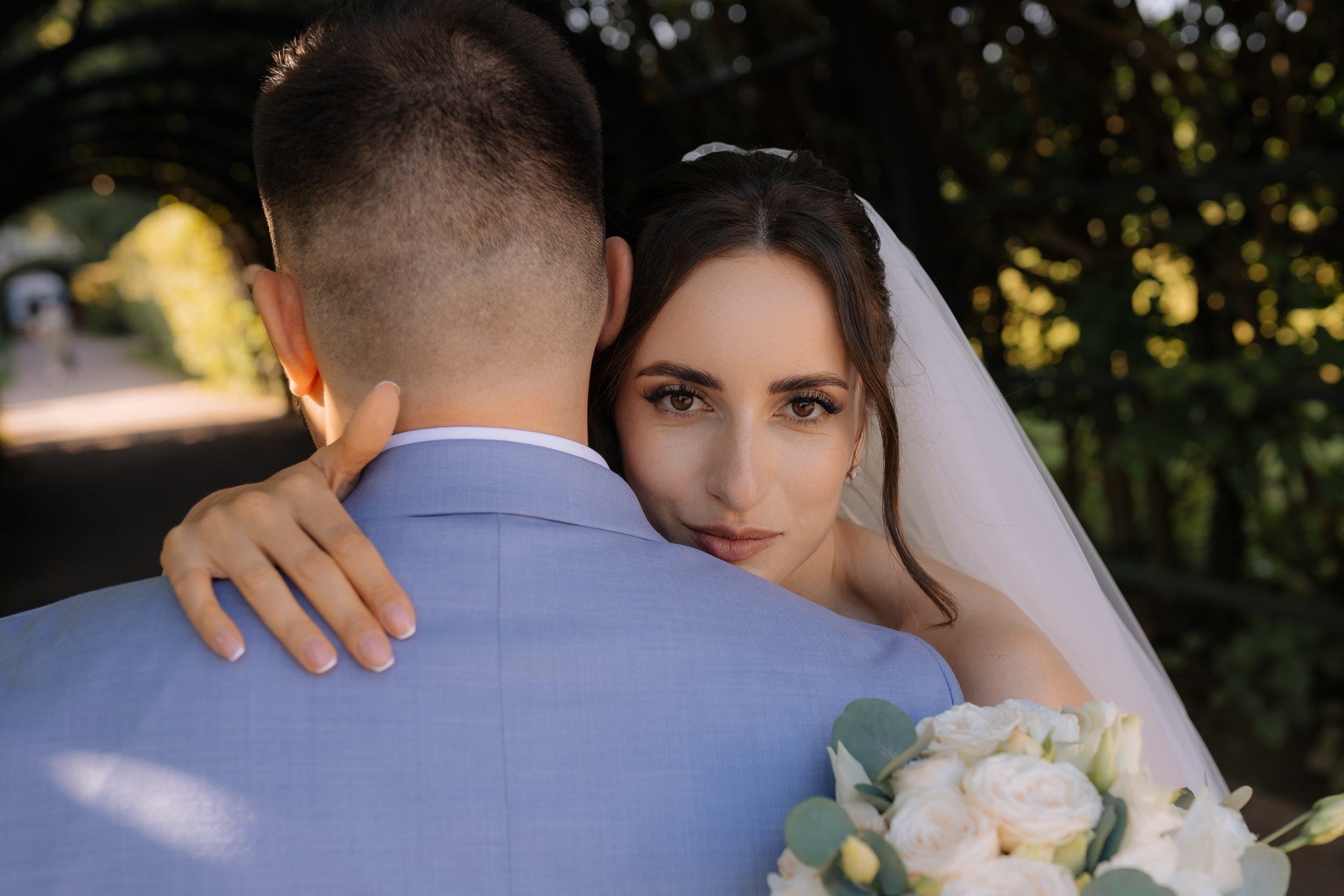 Свадебная фотосессия в Москве, парк Кусково. Свадебный фотограф в Москве Анна Полушина
