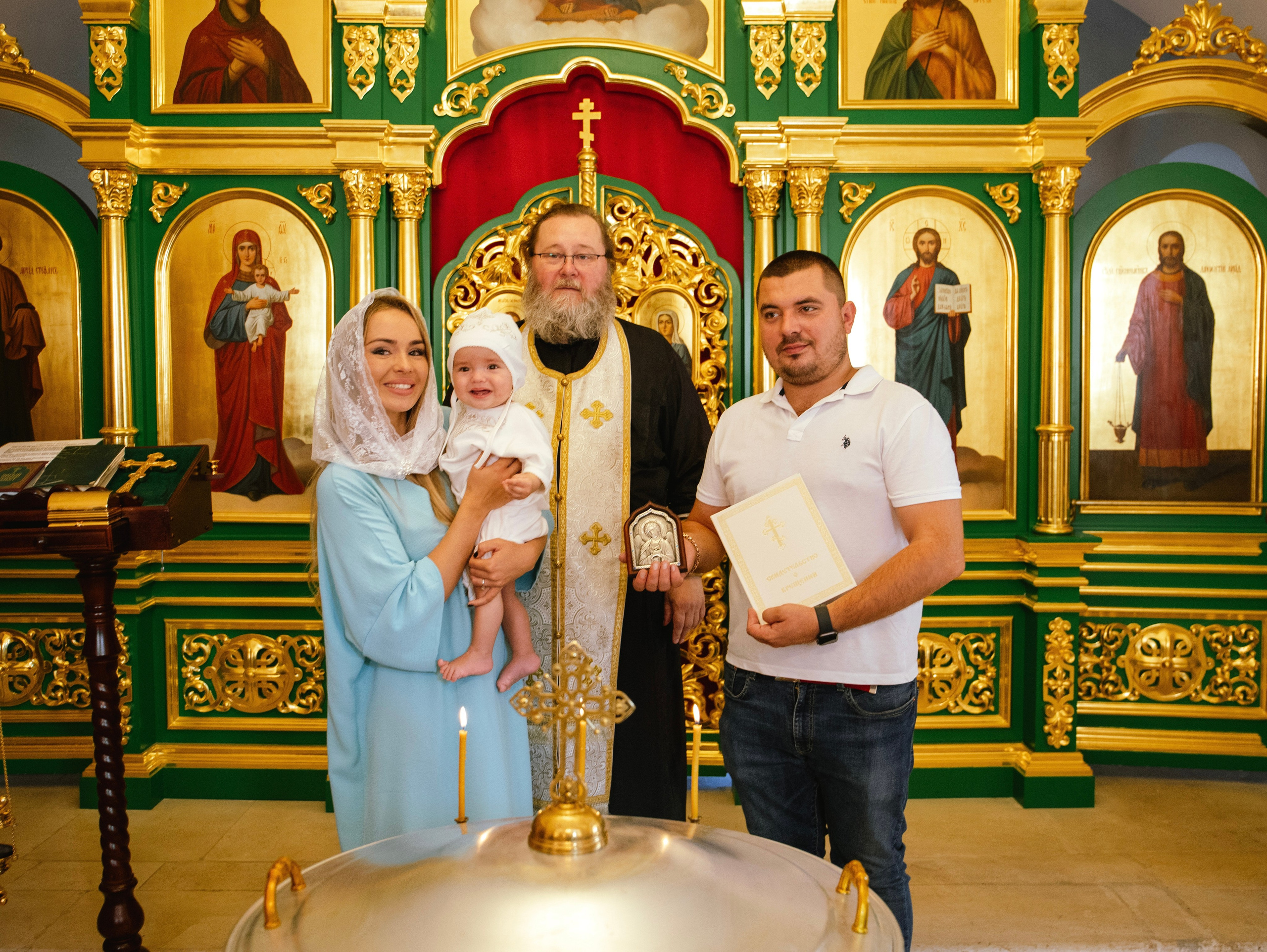 Крещение. Свадебный и семейный фотограф в Москве Мила Широких