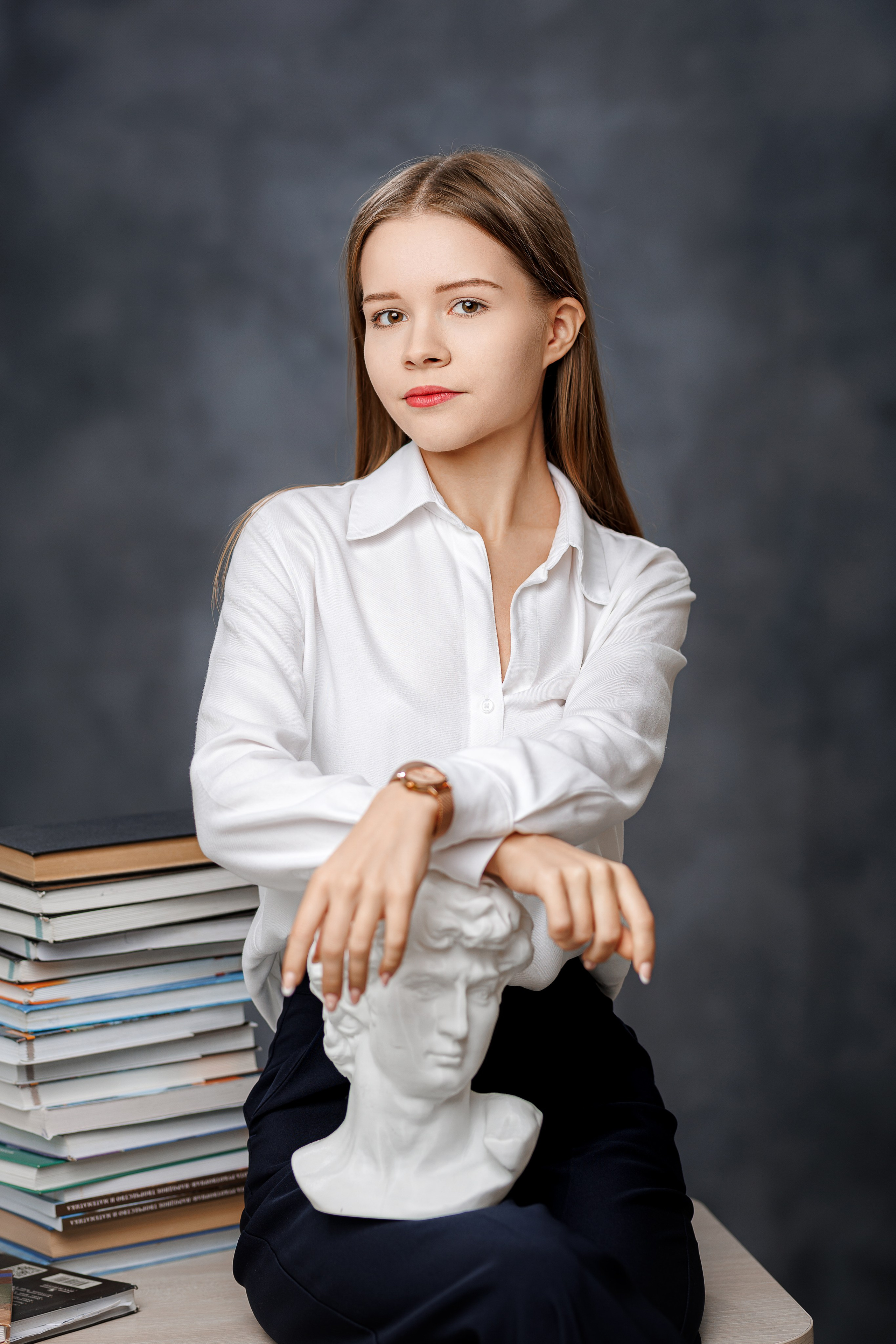 Портреты на однотонном фоне. Семейный и детский фотограф Комина Елена, Власиха, Одинцово