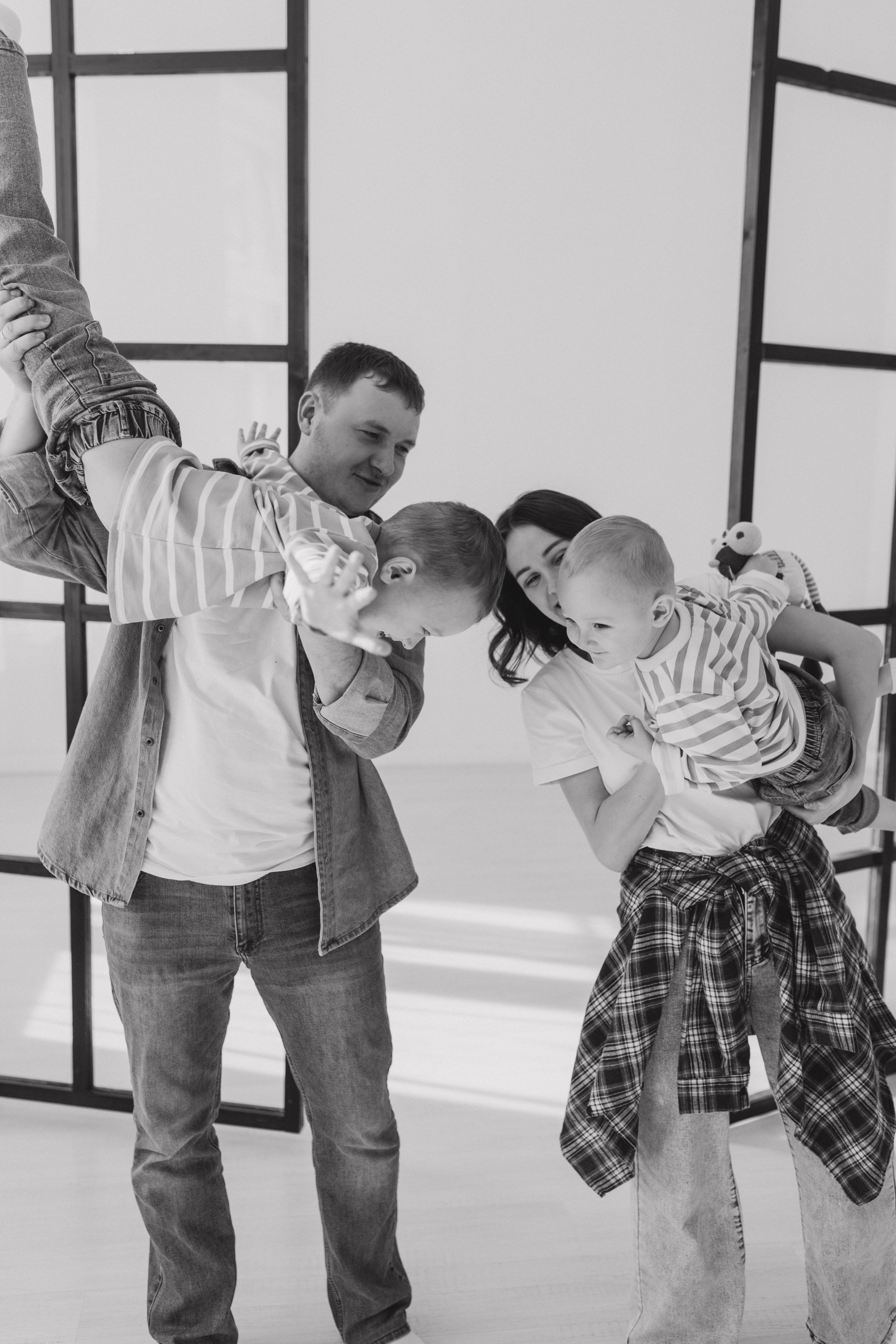 Сергей, Настя и мальчишки. Свадебный и семейный фотограф в Белгороде Евгения Курочкина