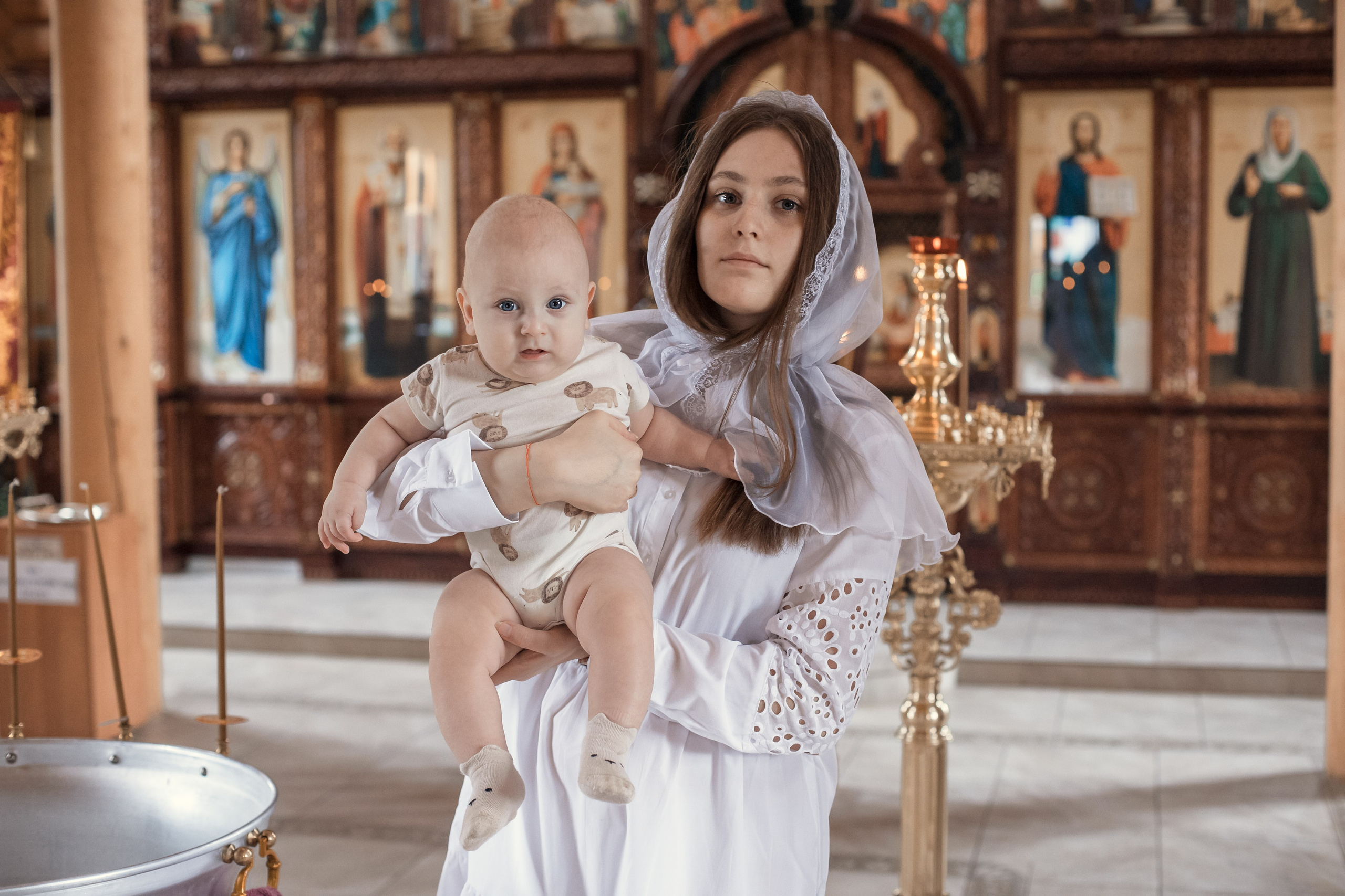 Крещение. Фотограф новорожденных, детский фотограф в г. Оренбурге Екатерина Козлова