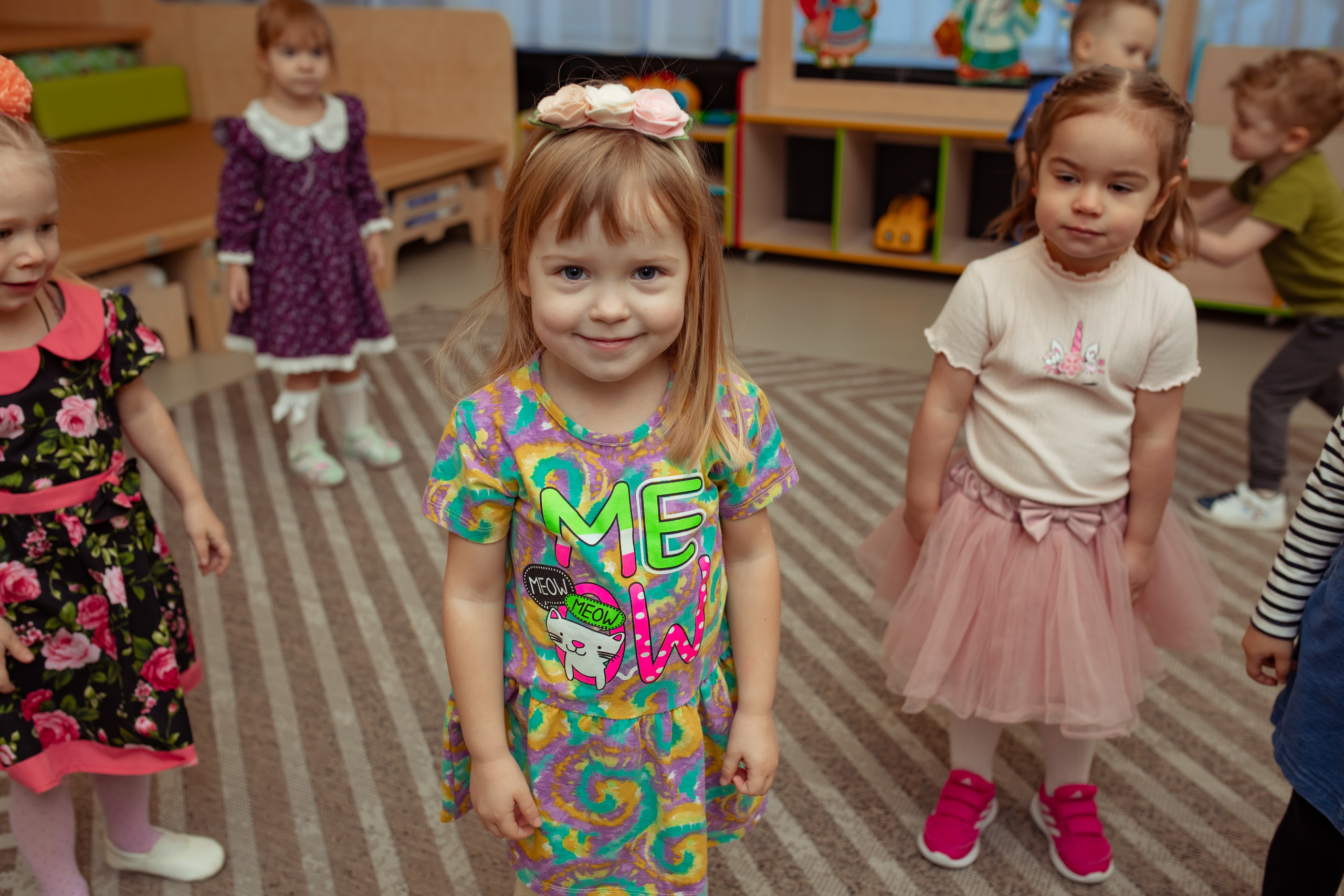 Праздник весны в детском саду. Семейный и детский фотограф в Москве Дорогова Екатерина