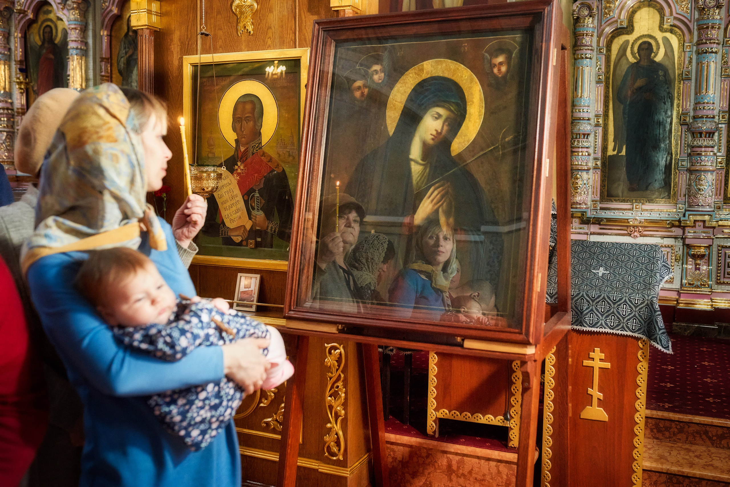 Крещение в Преображенском храме. Балашиха