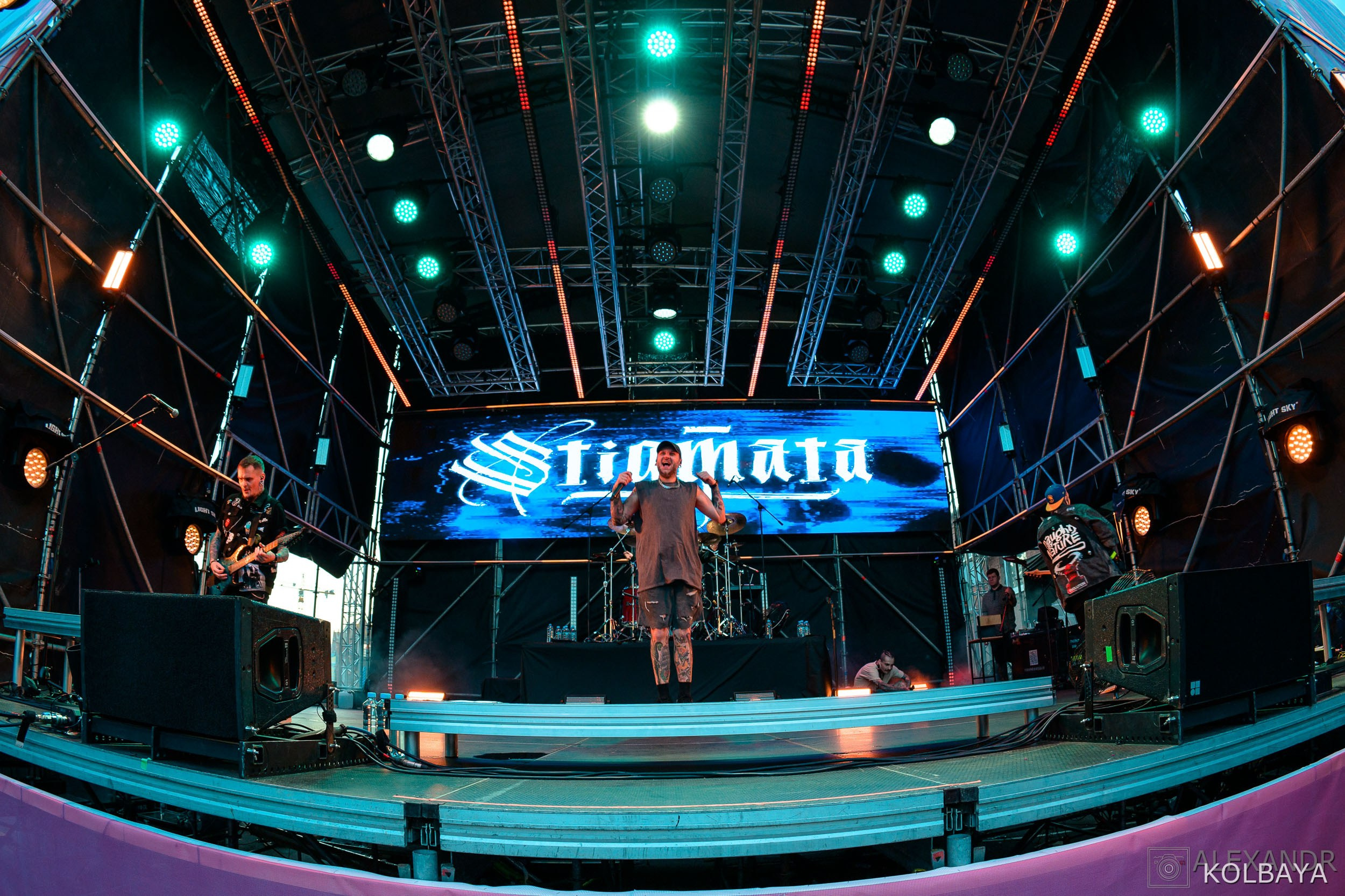 Концерт Stigmata на Red Summer (09.07.2025). Концертный и театральный репортажный фотограф в Москве Александр Колбая