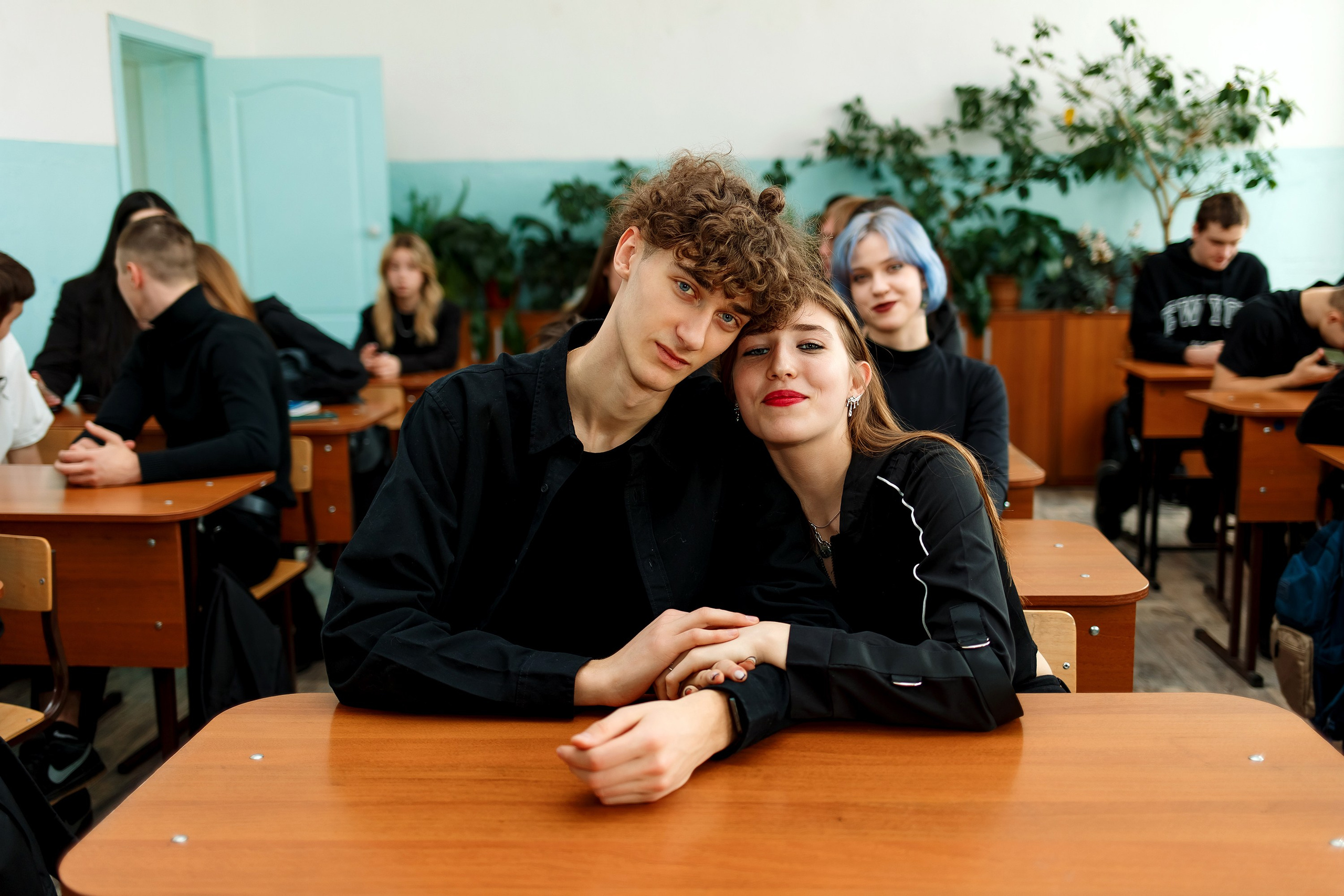 11 класс съемка в школе. Фотограф Любовь Корниенко, Примоский край